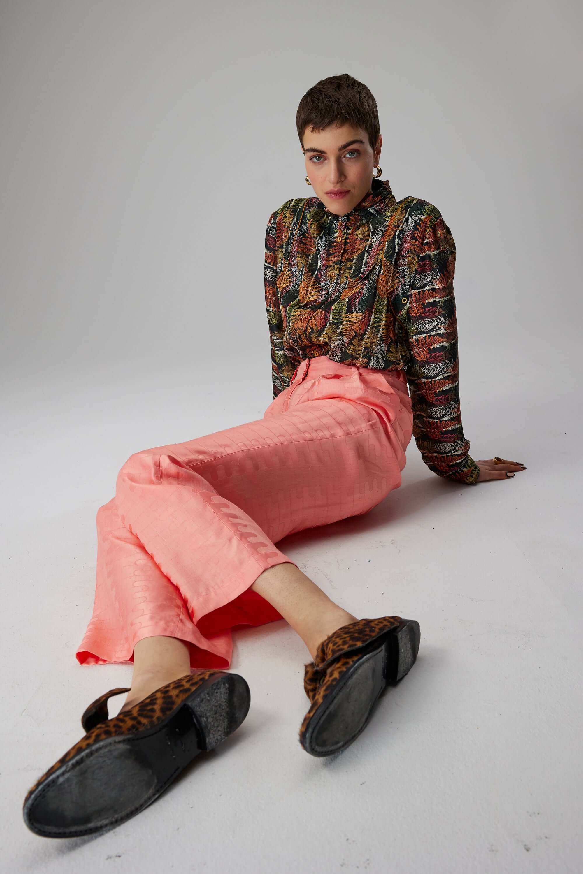 Tokyo shirt in Fern print