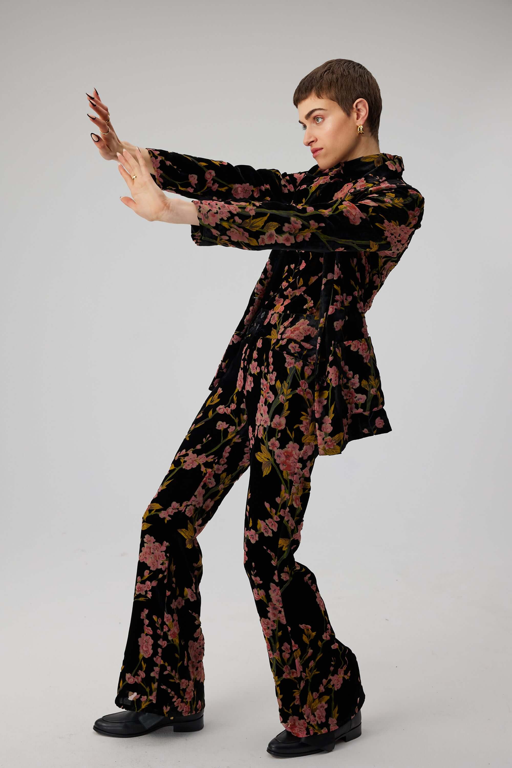 Pantalon Robin en velours Blossom