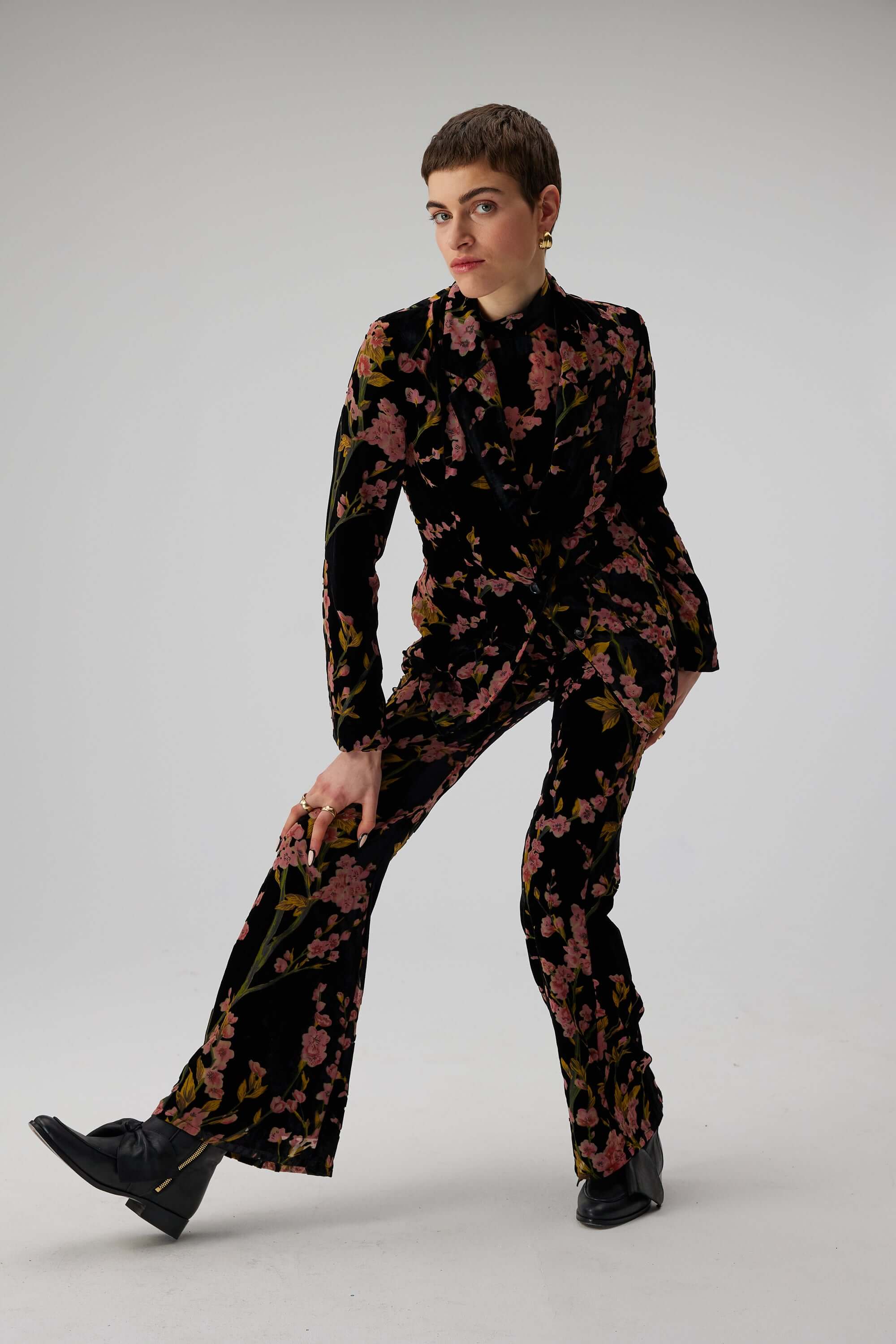 Blazer Sonny Crockett en velours Blossom HLD