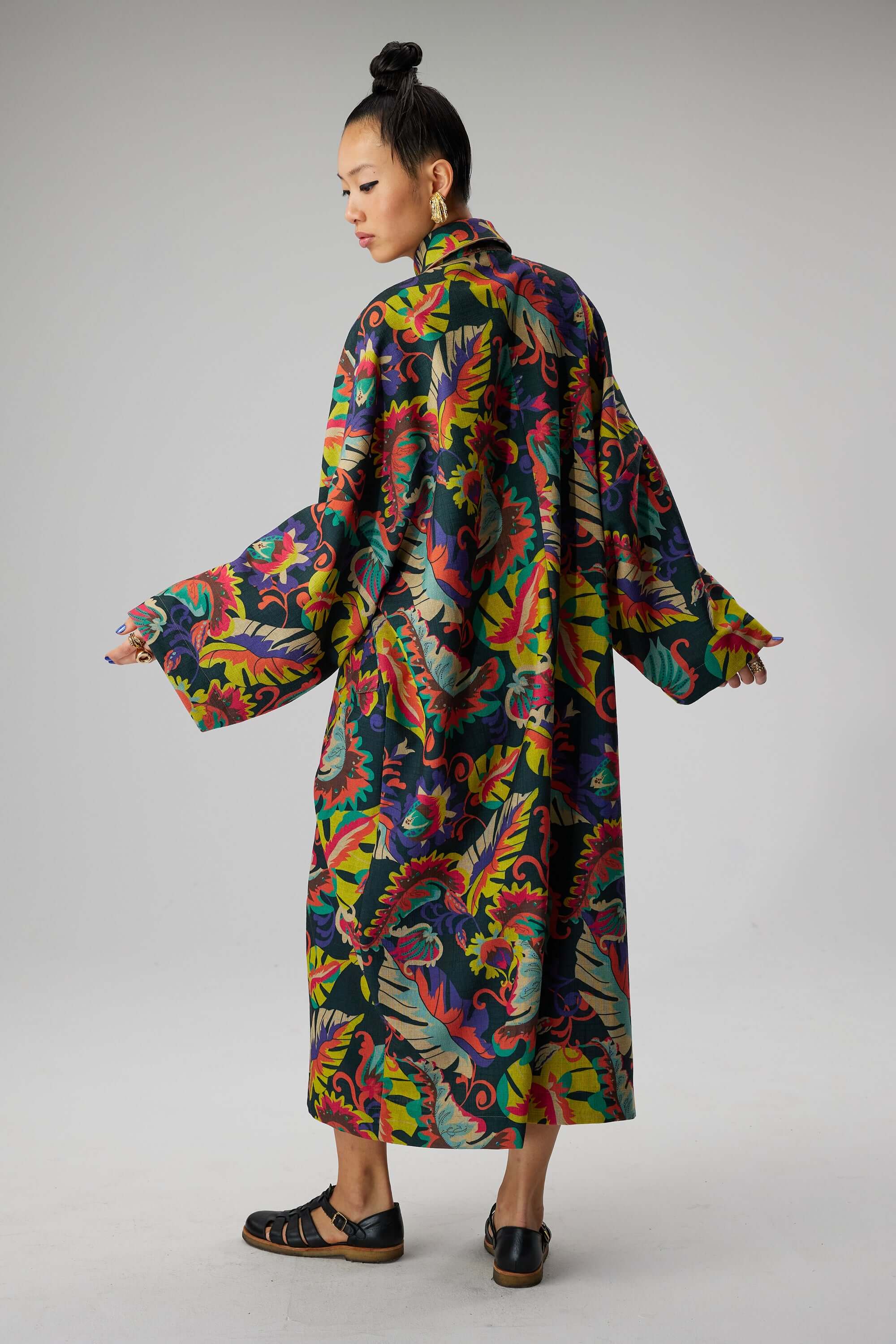 Robe Milo en toile tissée Onirique