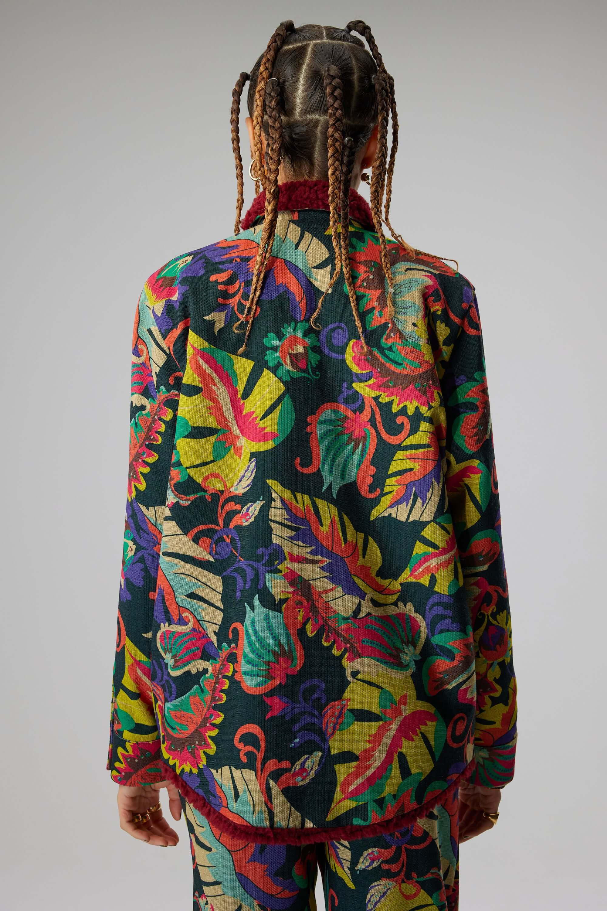 Dori overshirt in Dreamlike weave