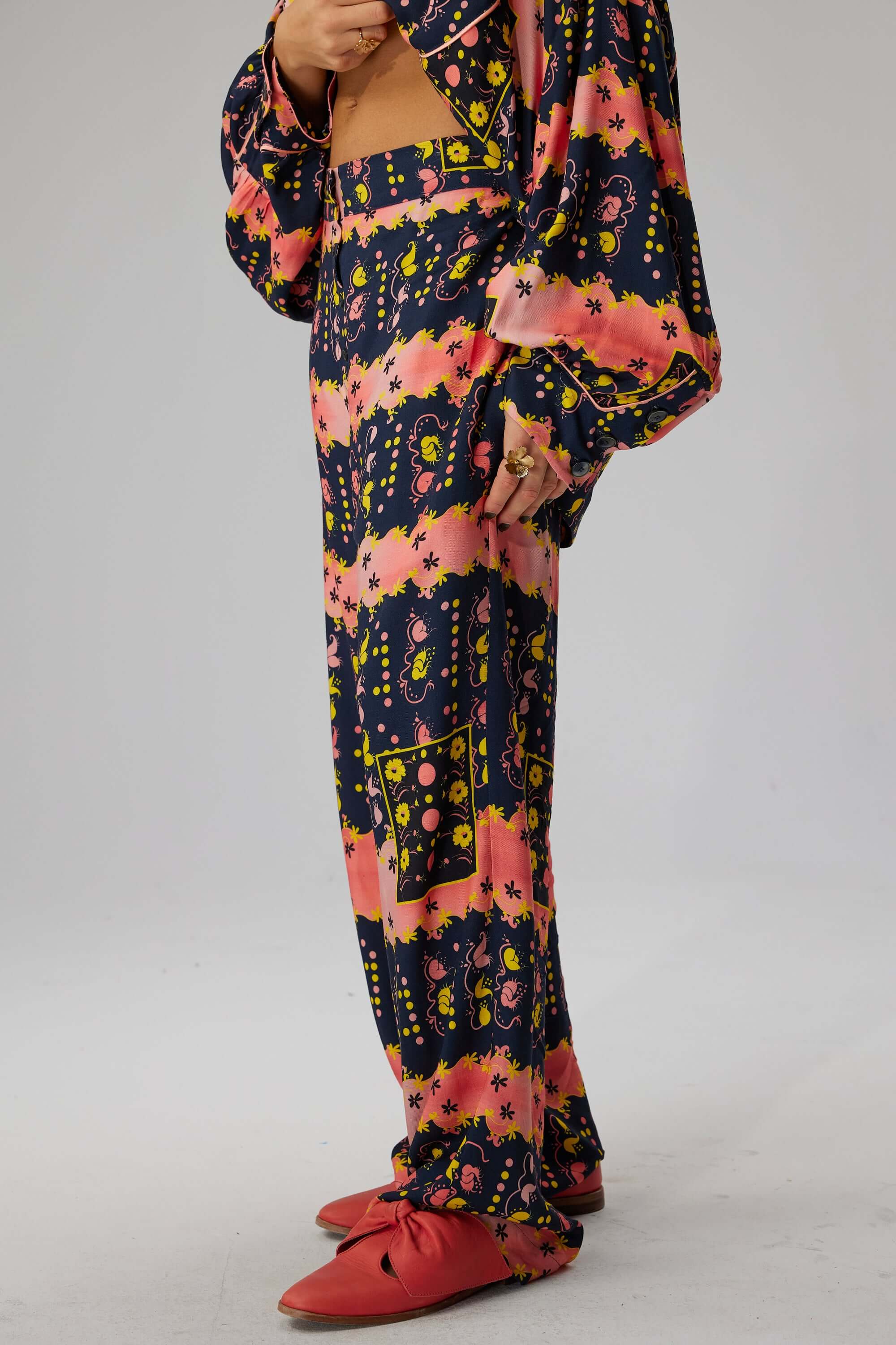 Pantalon Spartacus en imprimé Esotérique