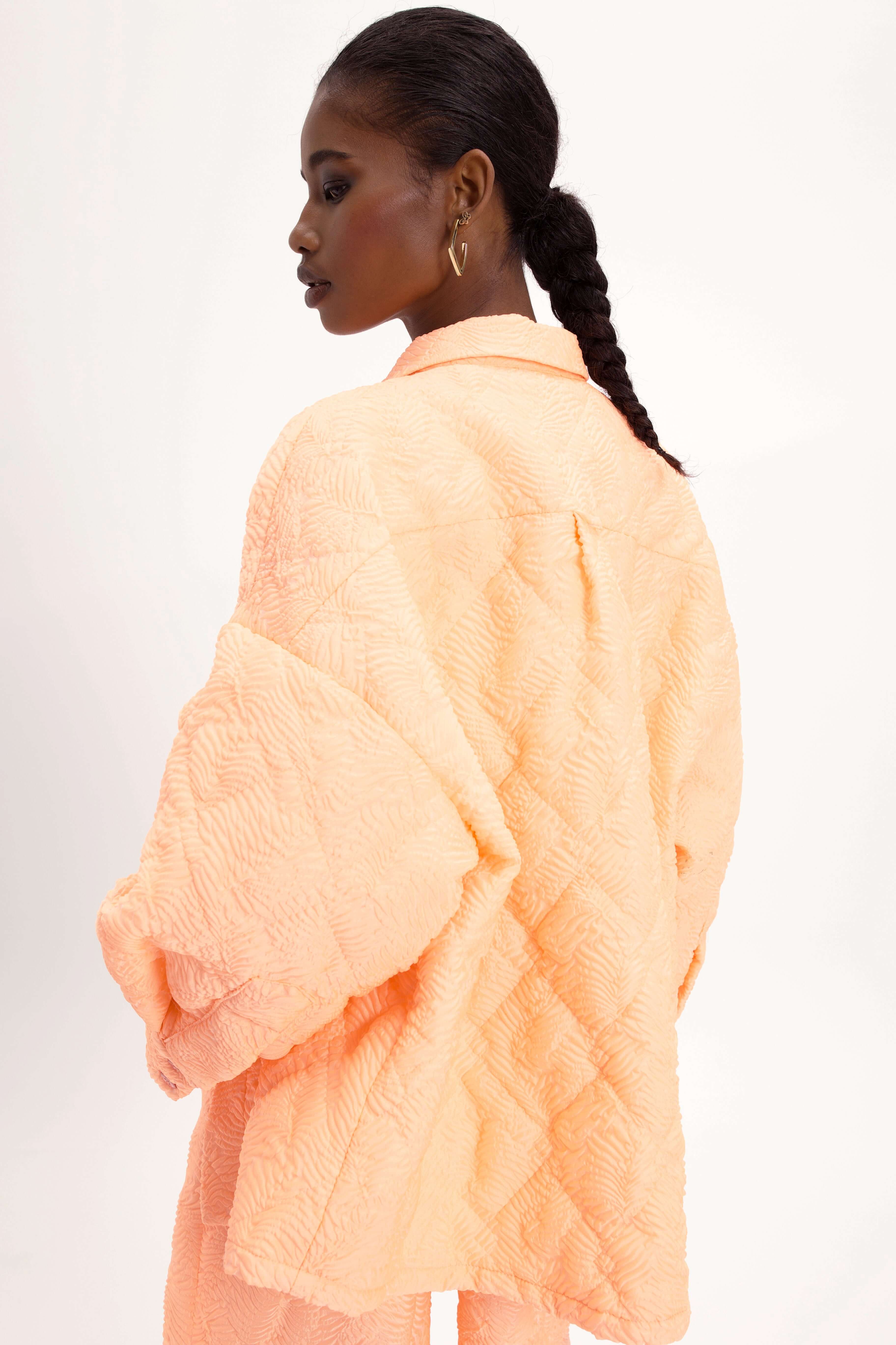 Astrée Shirt in Urchin Roe Canvas