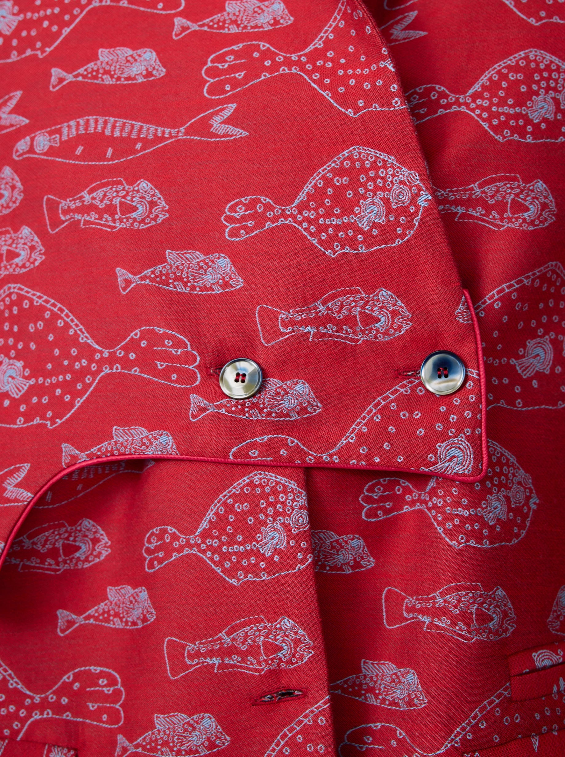 Angus Blazer in Fish Tank Weave