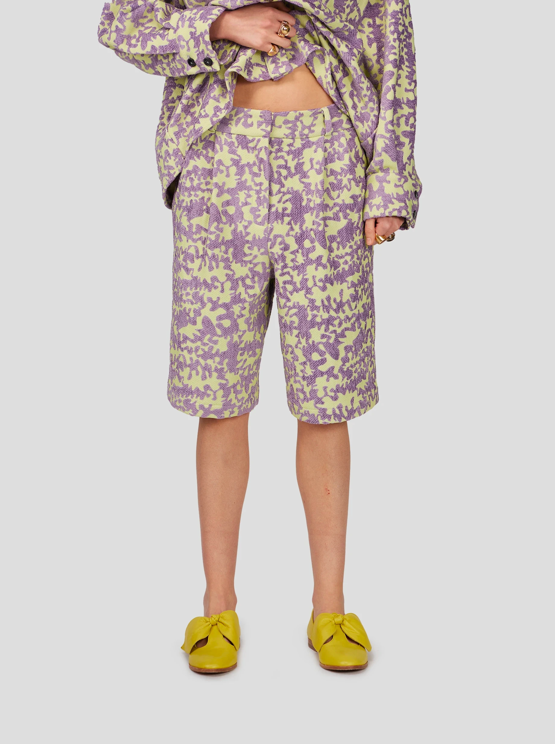 Bermuda Moor en Tissage Fjords Cristallins