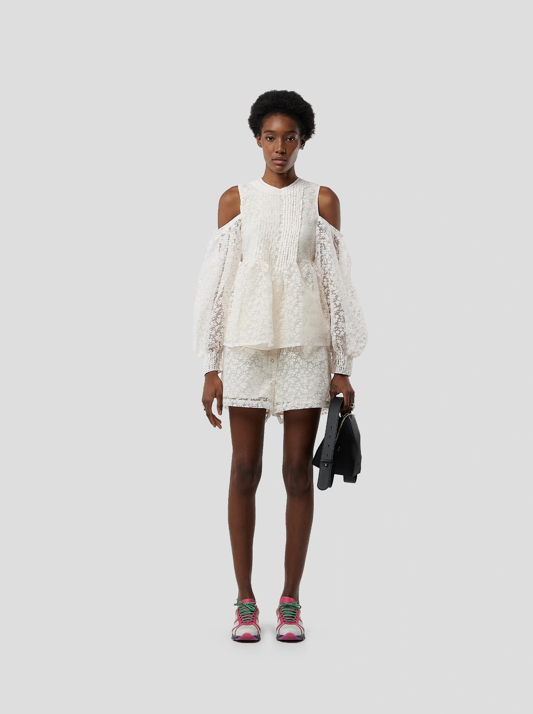 Blanca Blouse in Angel Veil