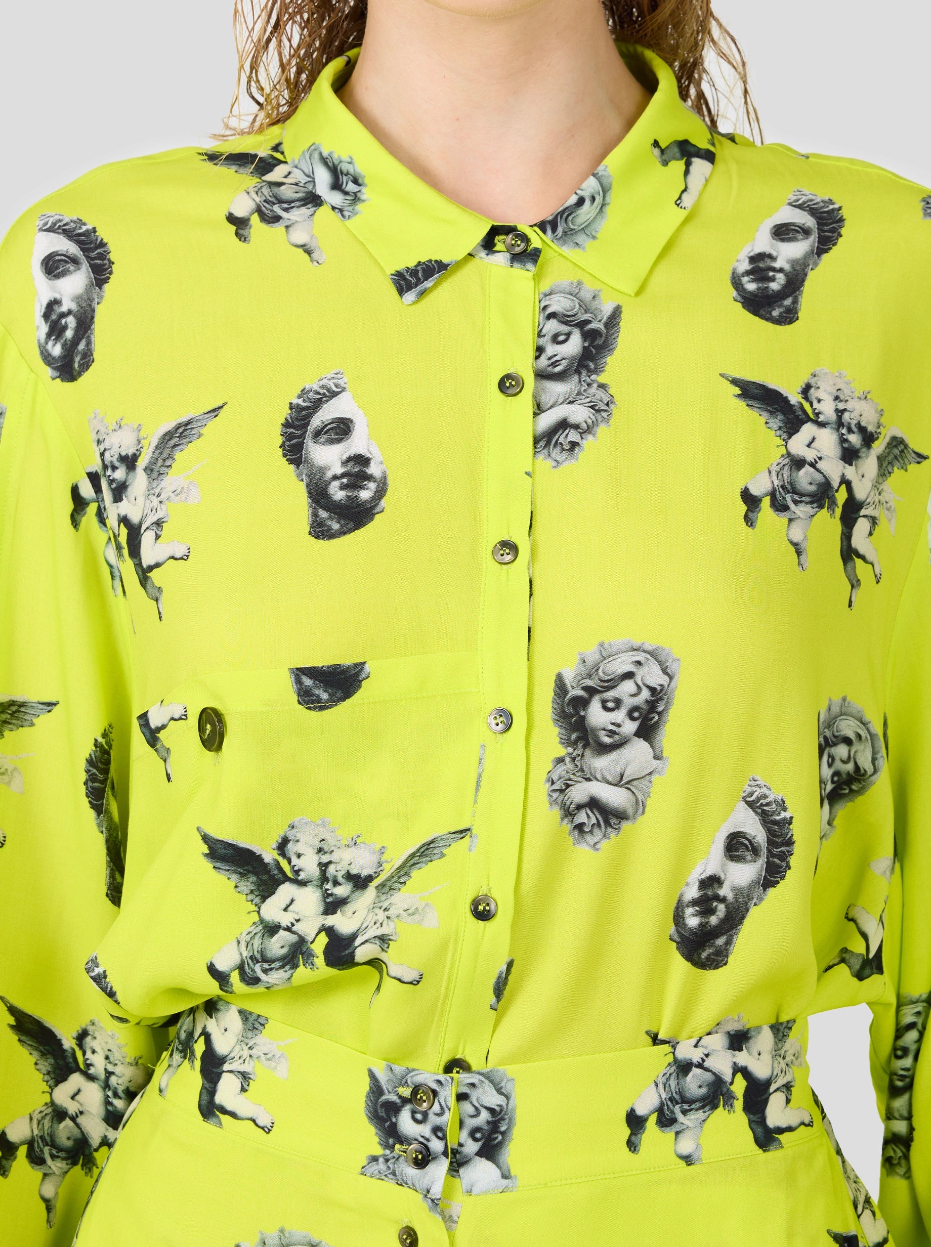 Buffalo Shirt in Angels Print