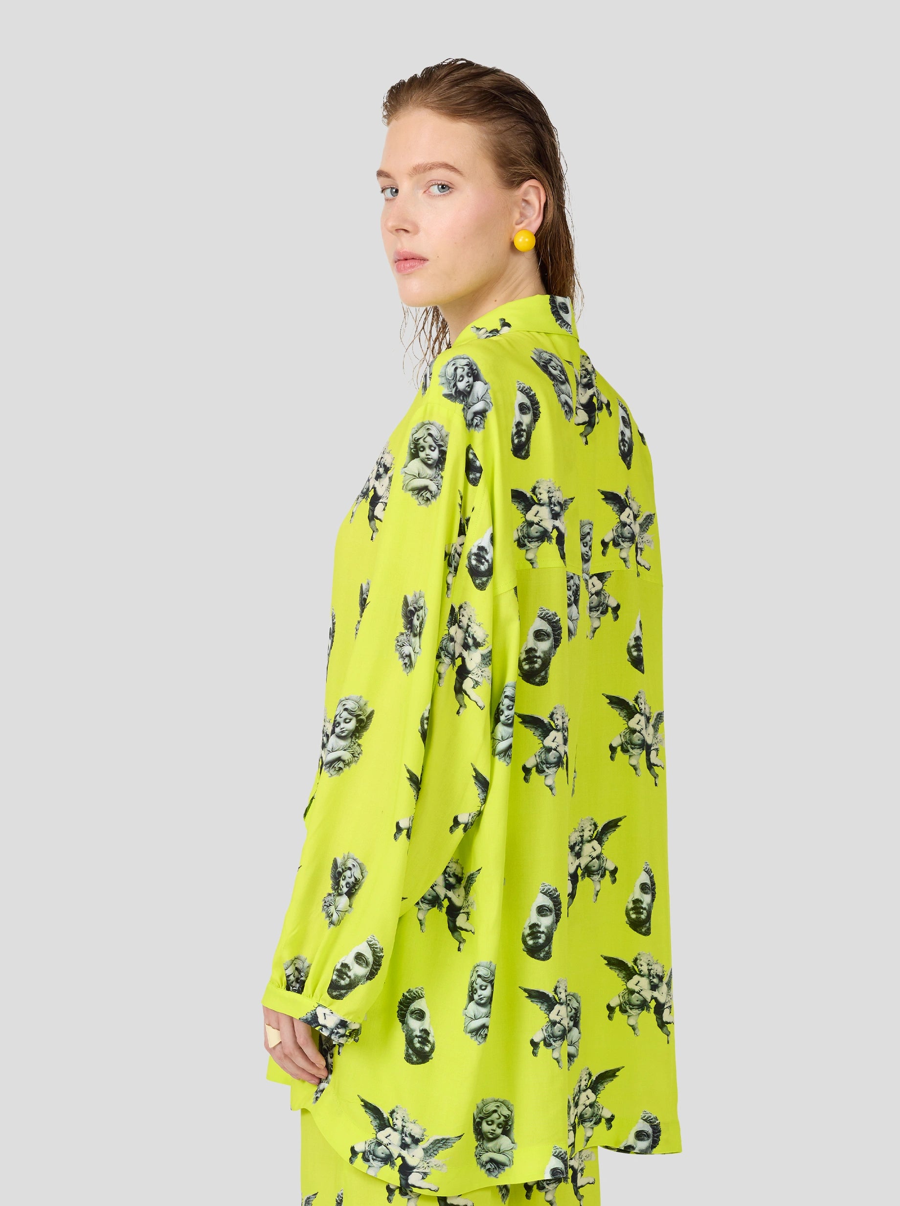 Buffalo Shirt in Angels Print