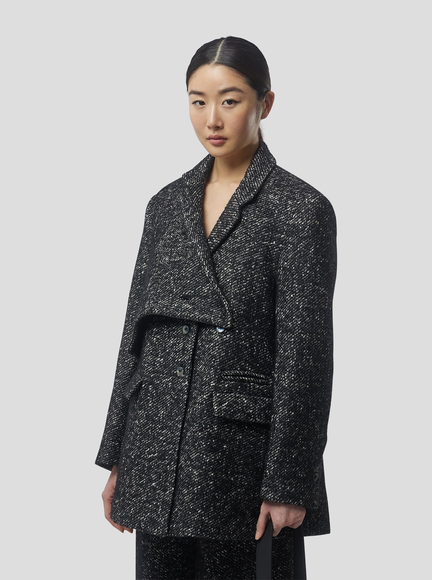 Blazer Angus en Lainage sombre façon grand-père