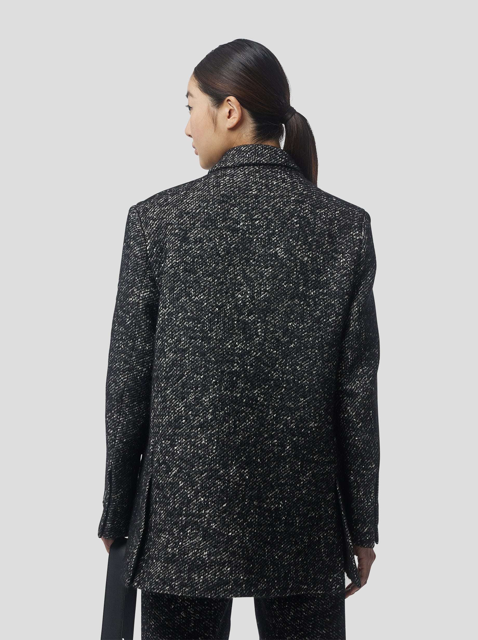 Blazer Angus en Lainage sombre façon grand-père