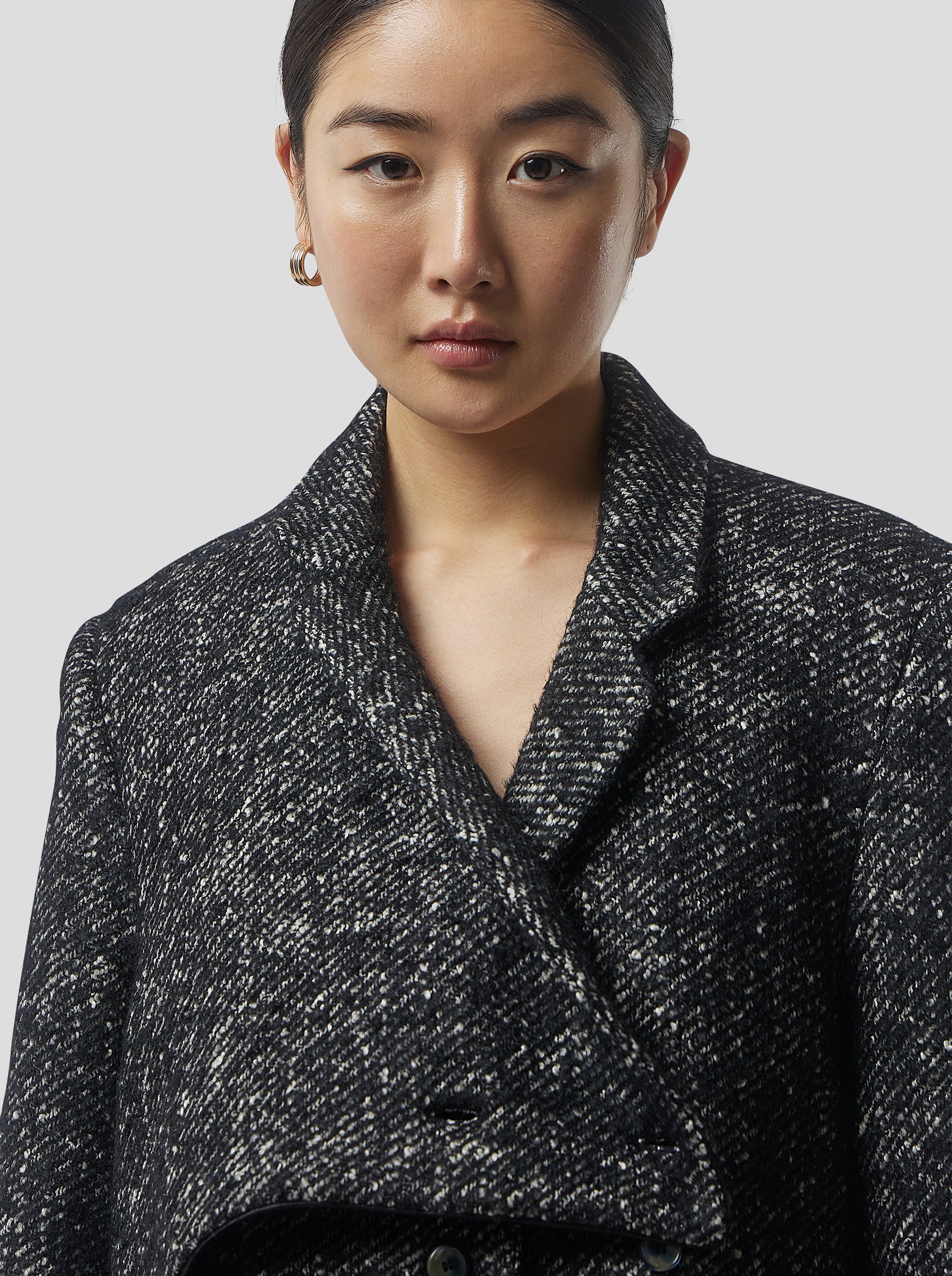 Blazer Angus en Lainage sombre façon grand-père