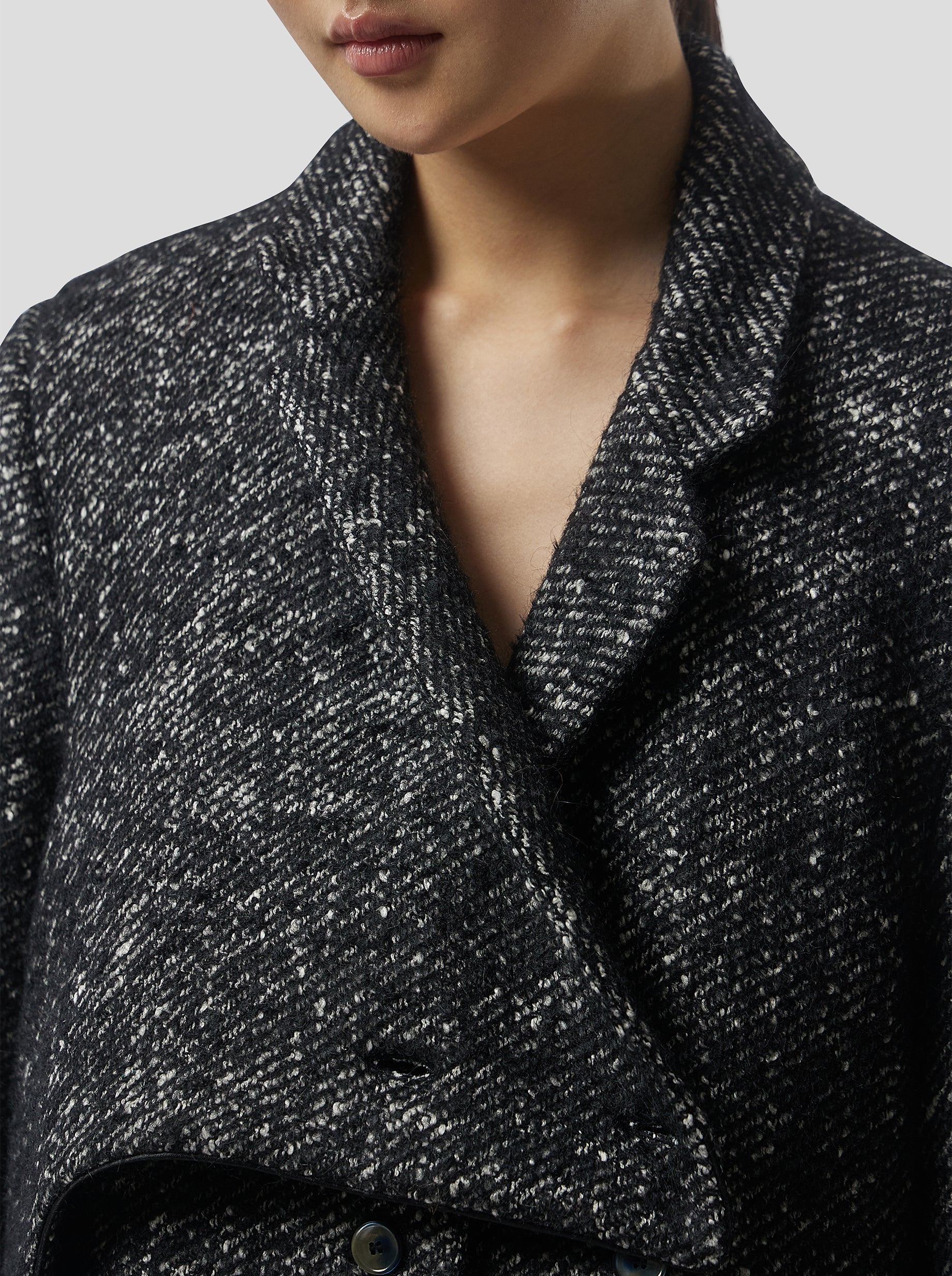 Blazer Angus en Lainage sombre façon grand-père