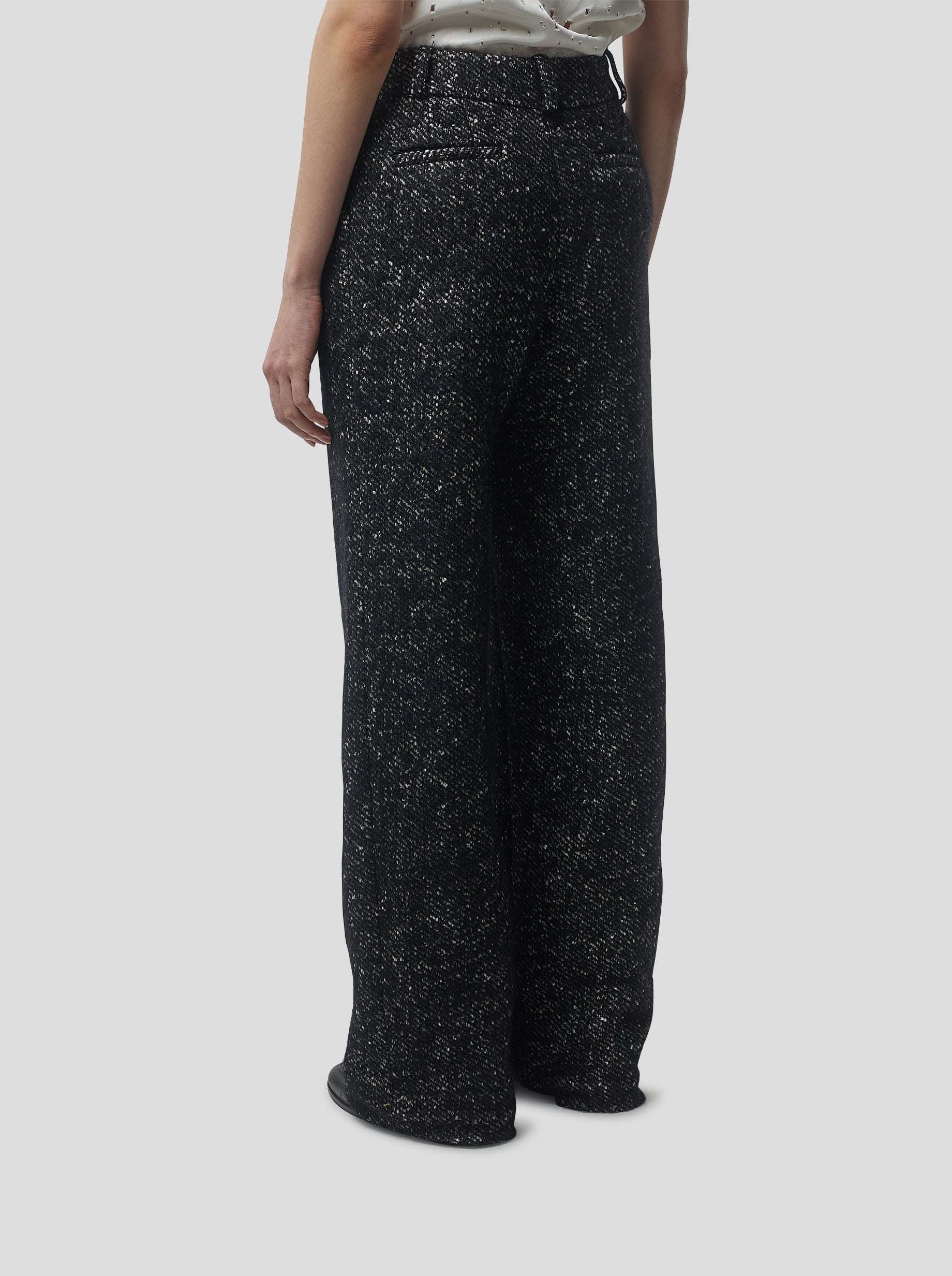 Moor Pants in dark wool, grandfather style