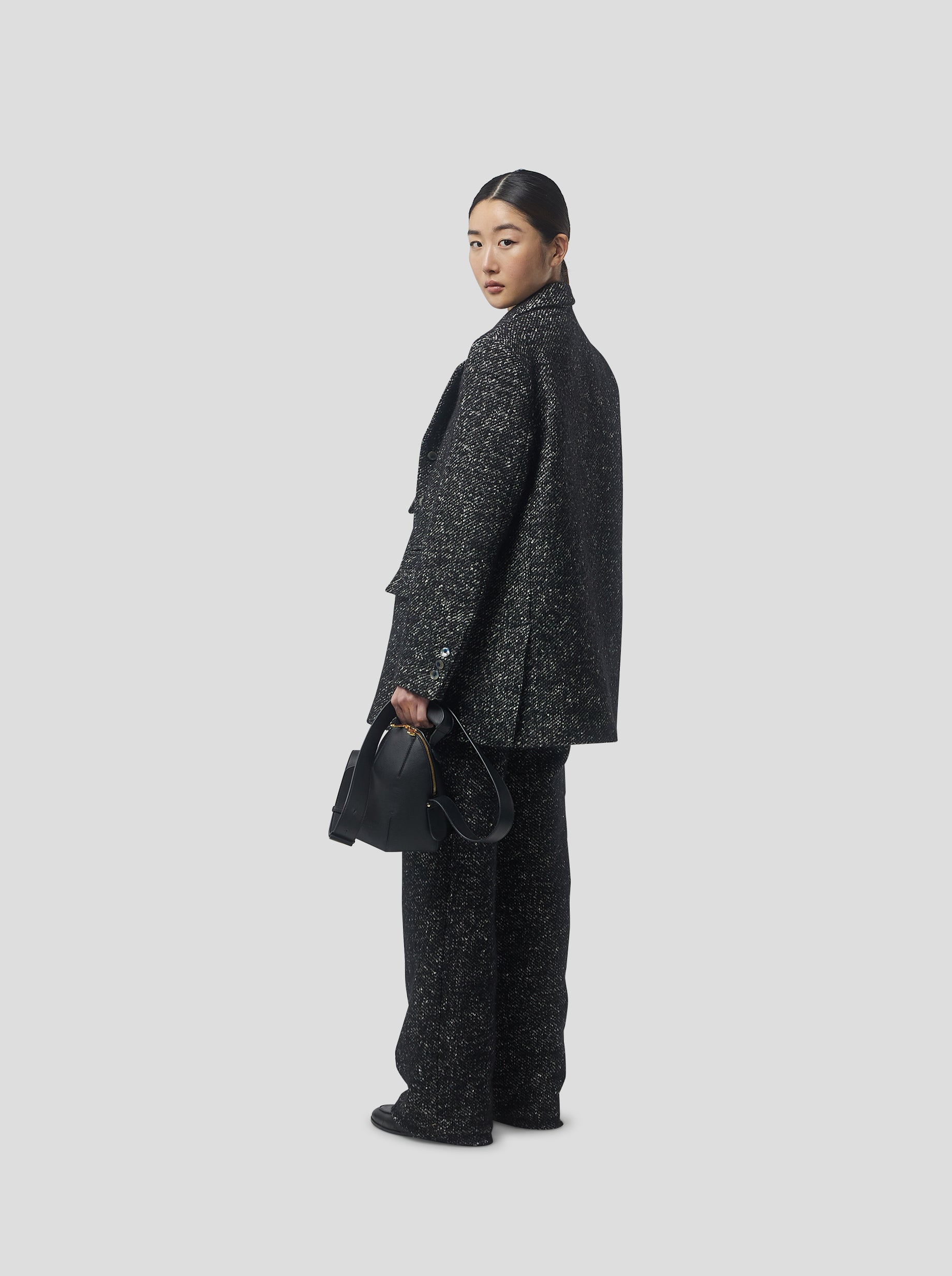 Moor Pants in dark wool, grandfather style