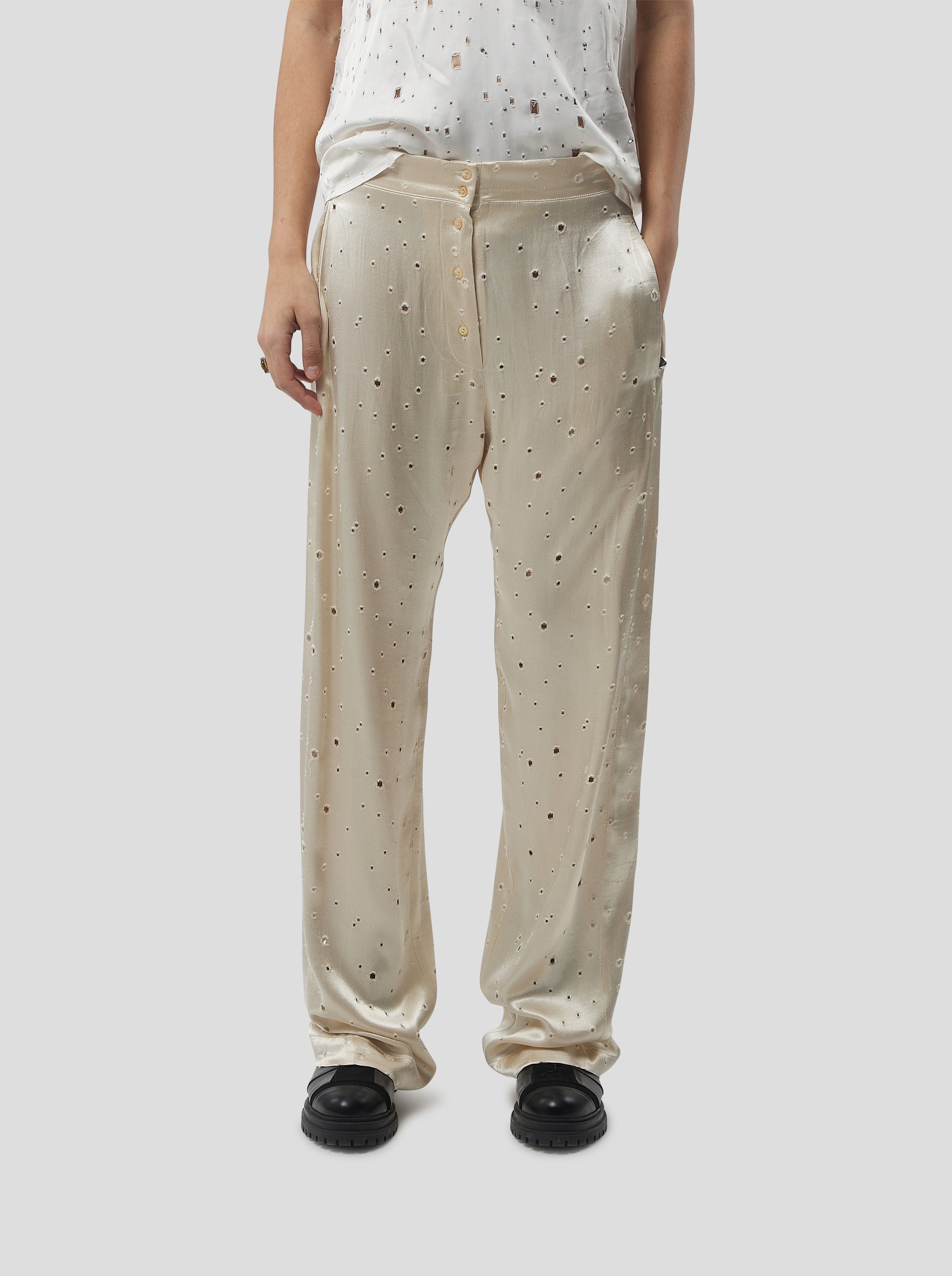 Spartacus pants in Saboté Moon Voile