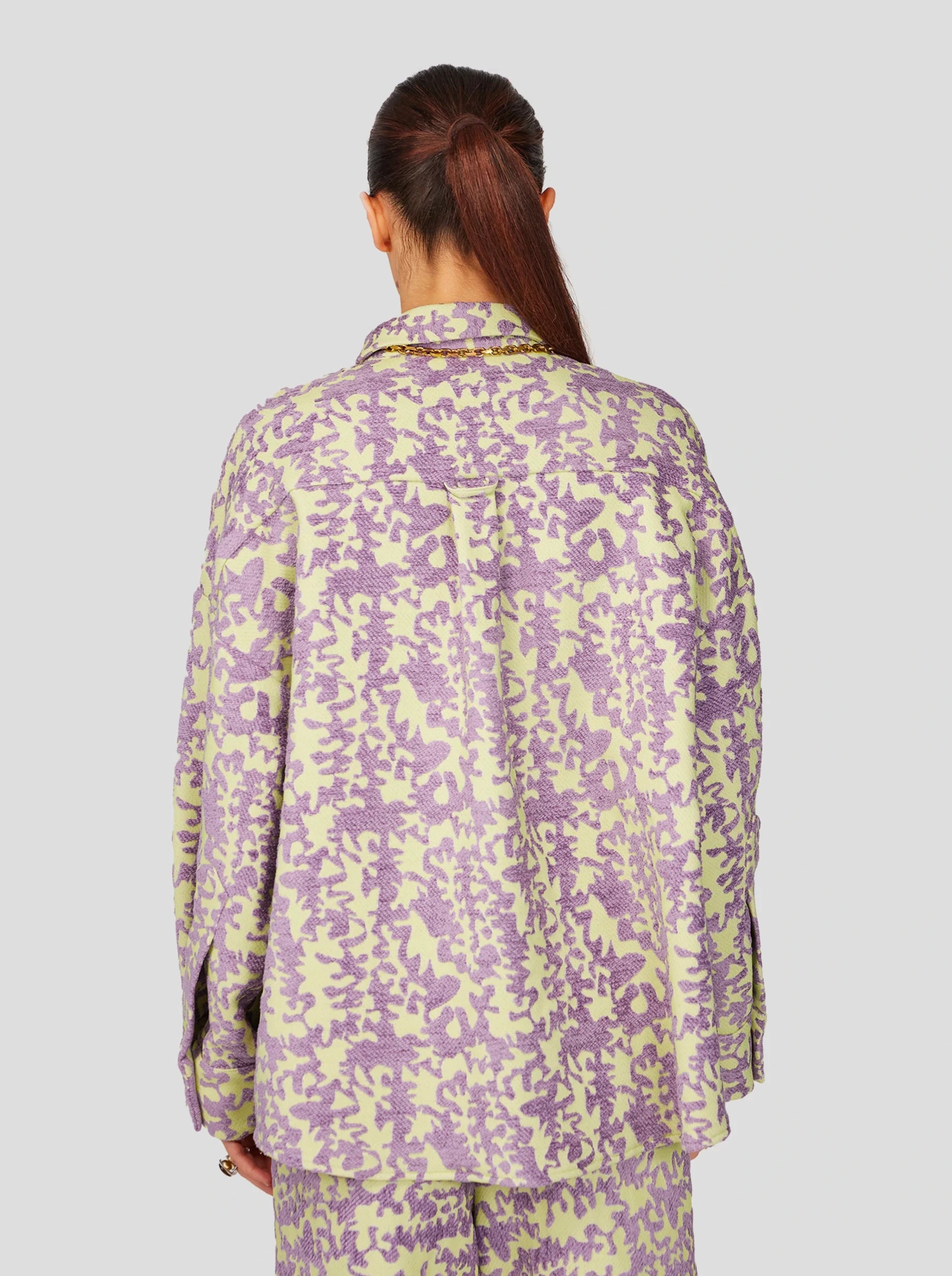 Chemise Astrée en Tissage Fjords Cristallins