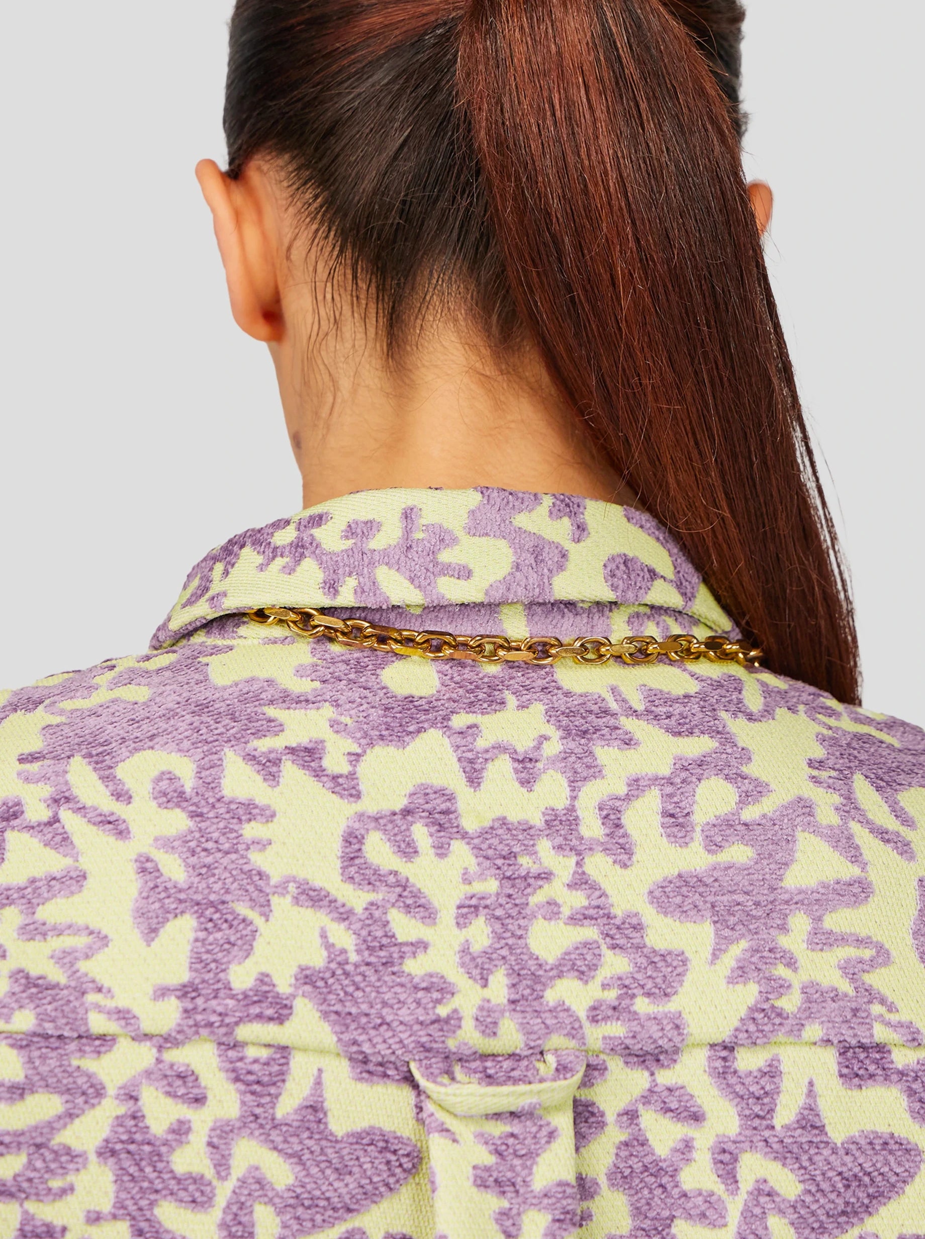 Chemise Astrée en Tissage Fjords Cristallins