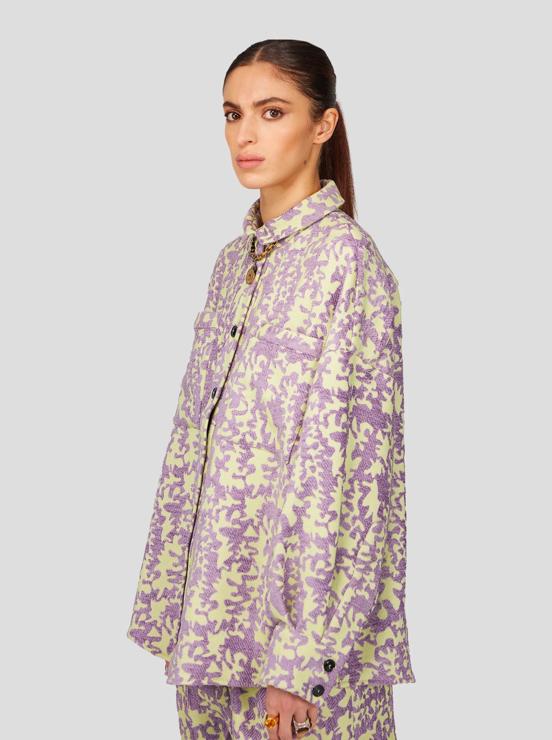 Chemise Astrée en Tissage Fjords Cristallins