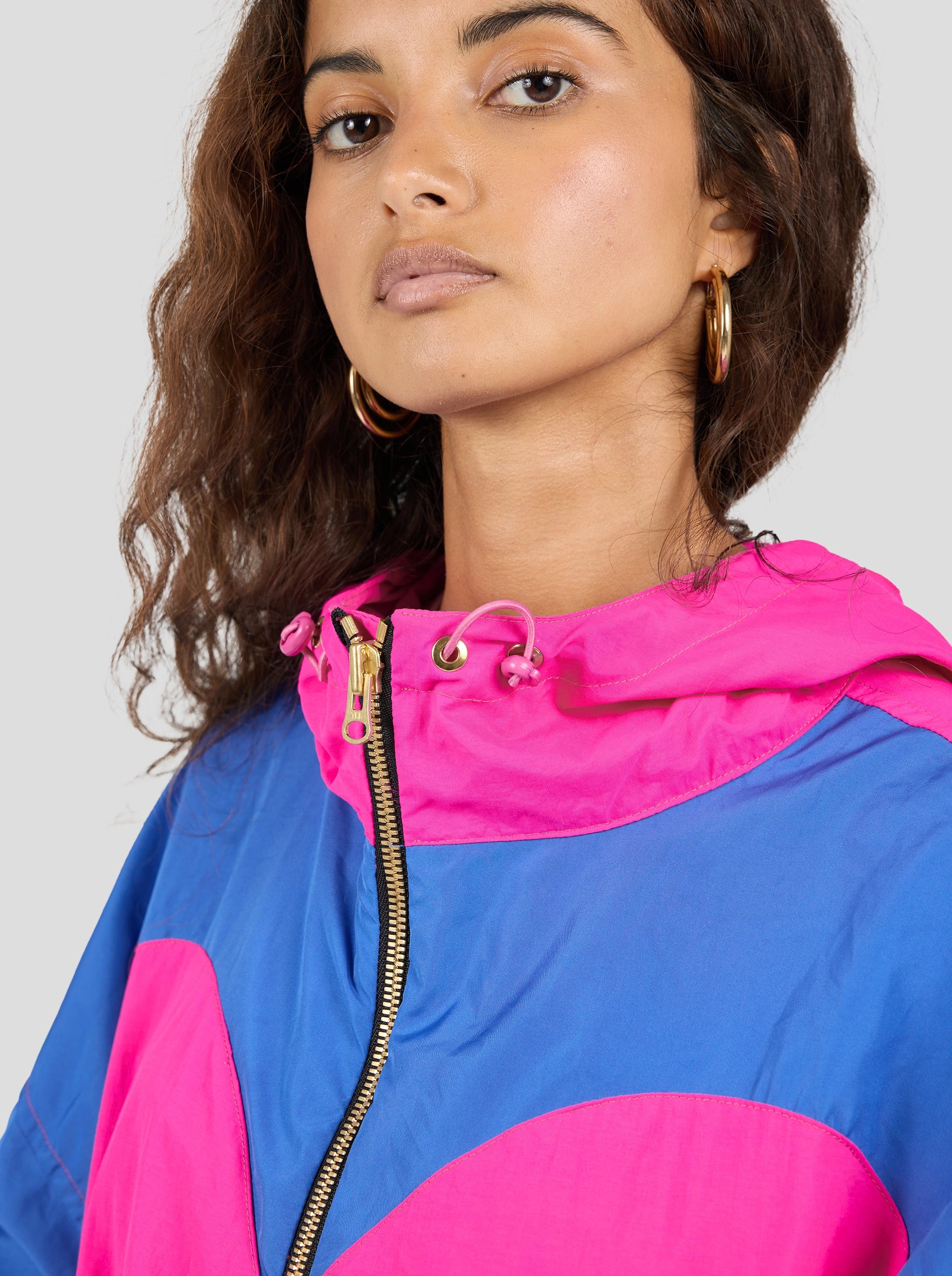 Tony Windjacket for Women in Pacific Stabilo Weave