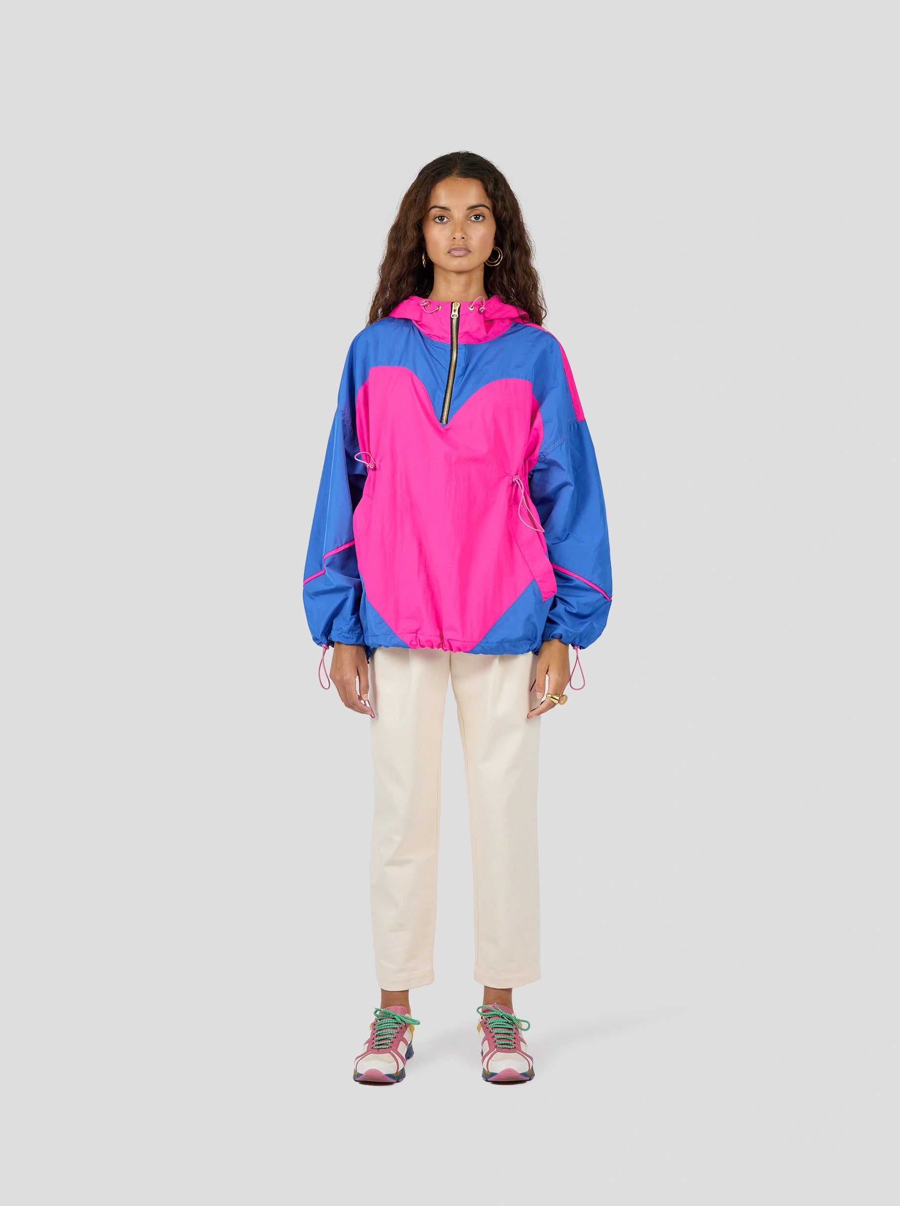 Tony Windjacket for Women in Pacific Stabilo Weave