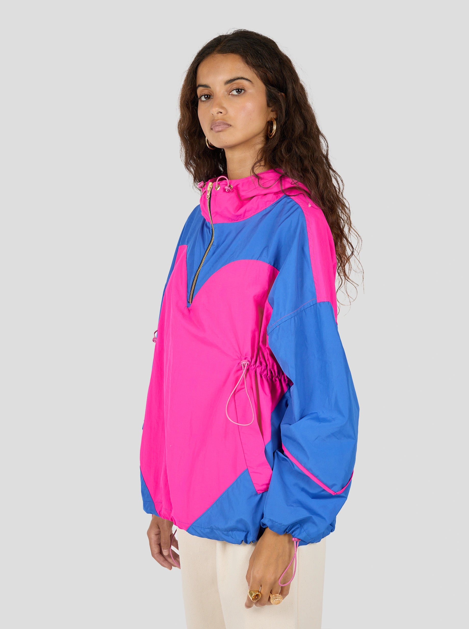 Tony Windjacket for Women in Pacific Stabilo Weave