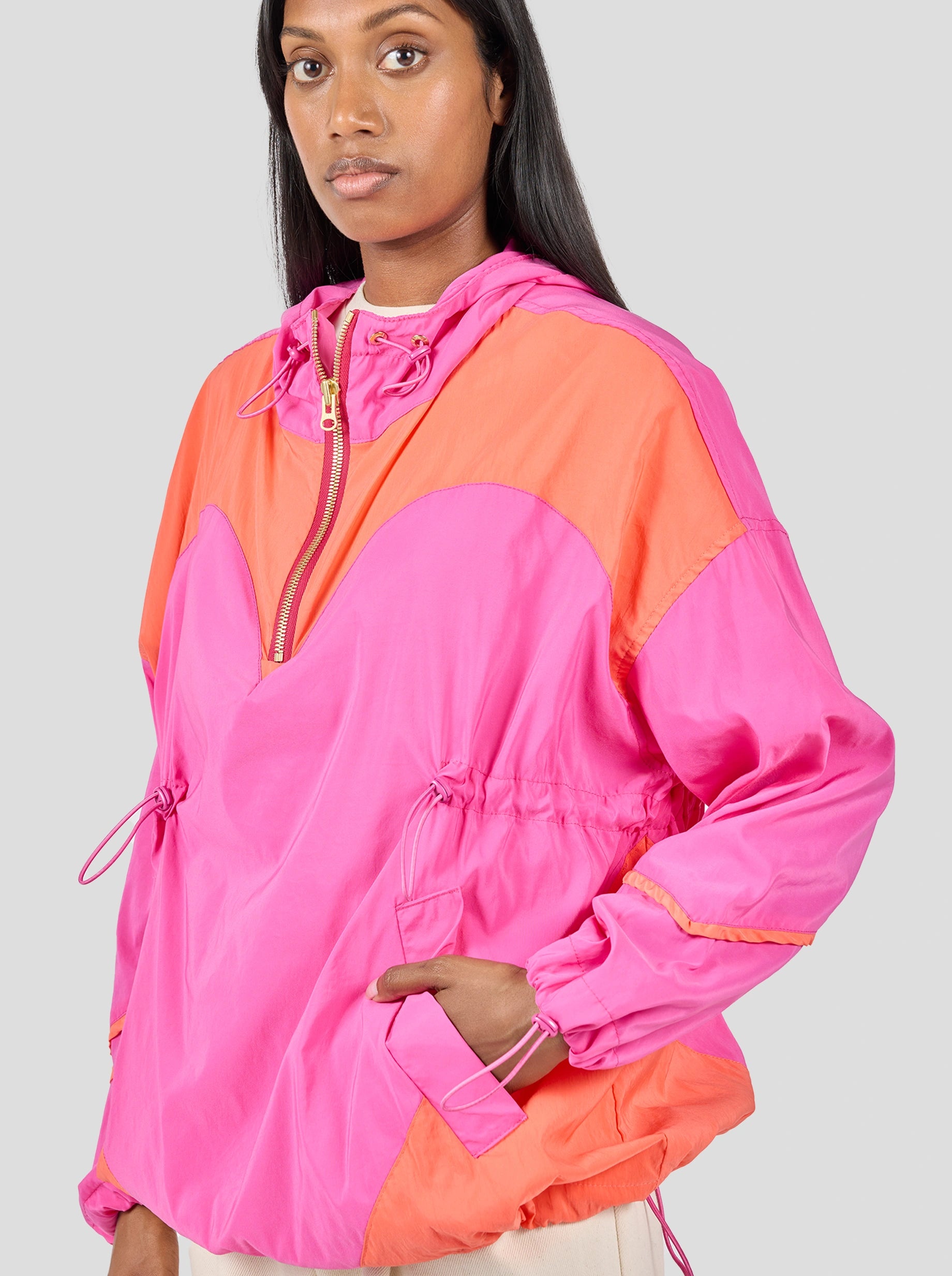 Tony Windjacket for Women in Stabilo Weave