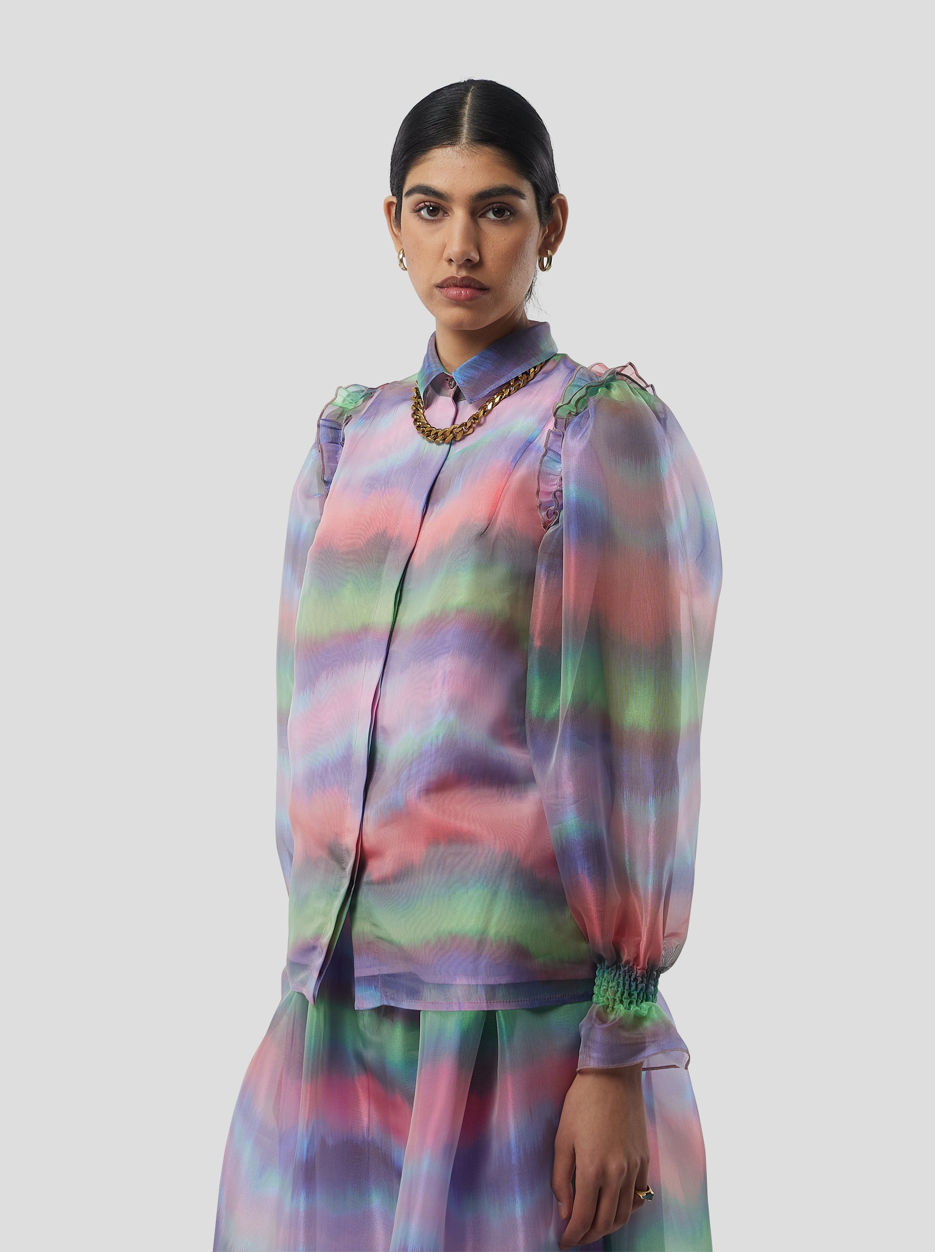 Chemise Imogen en imprimé Opalys