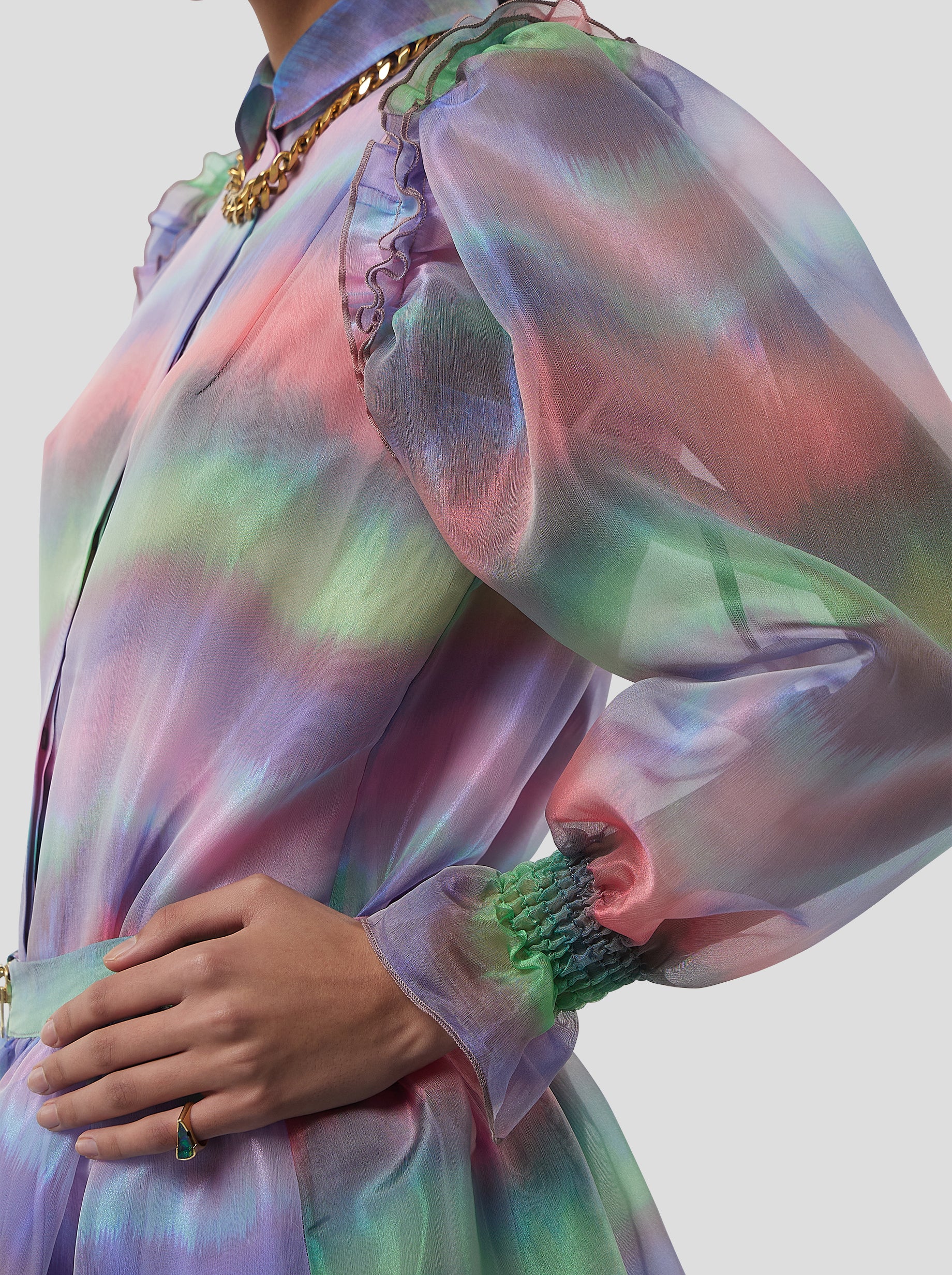 Chemise Imogen en imprimé Opalys