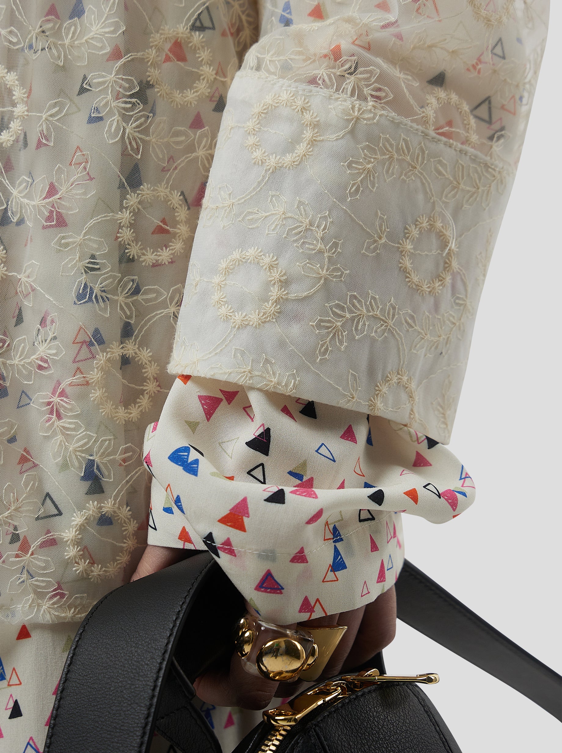 Rover shirt in Ecume Lace