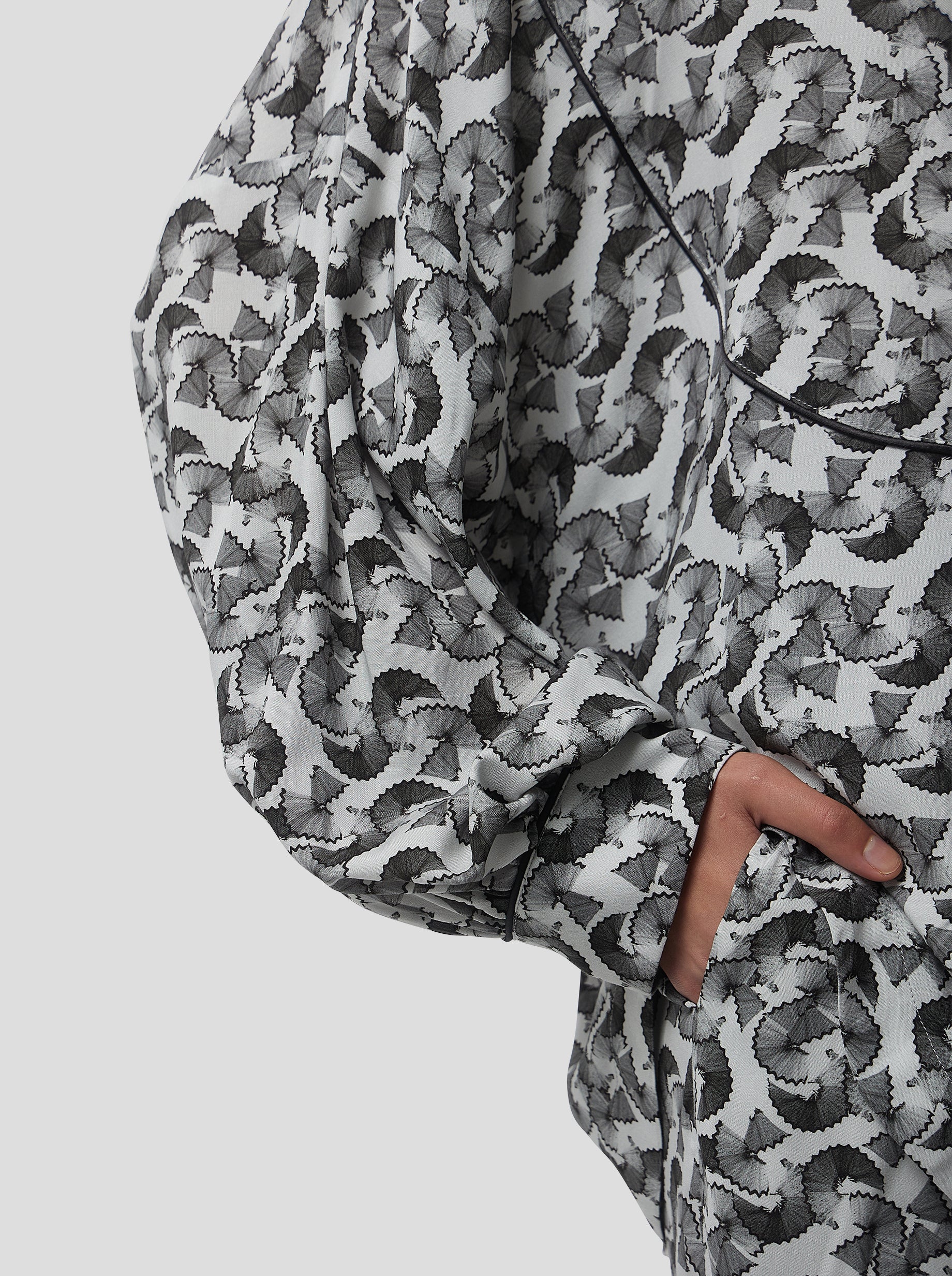 Chemise Tasman en Imprimé Copeaux de Plomb