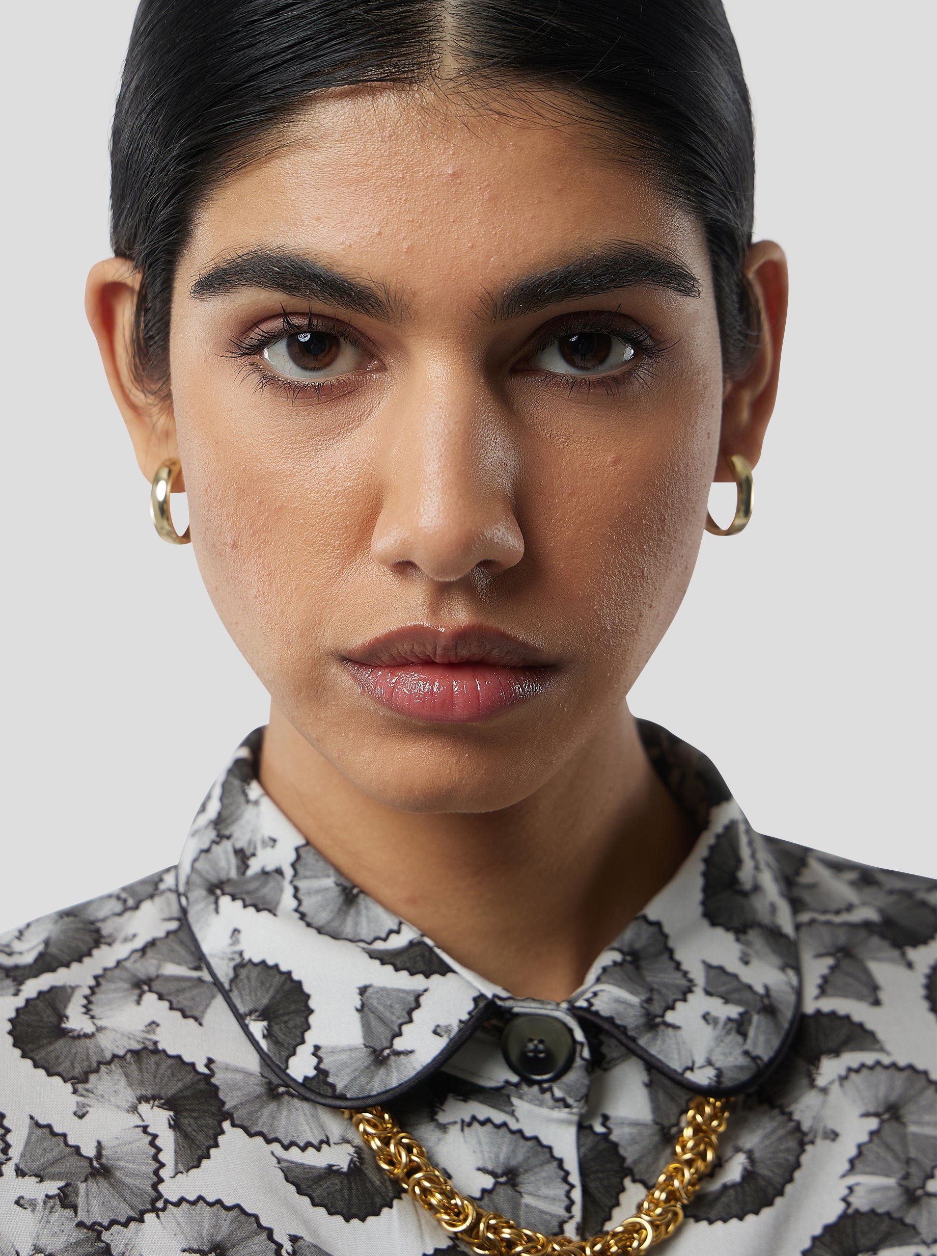 Chemise Tasman en Imprimé Copeaux de Plomb