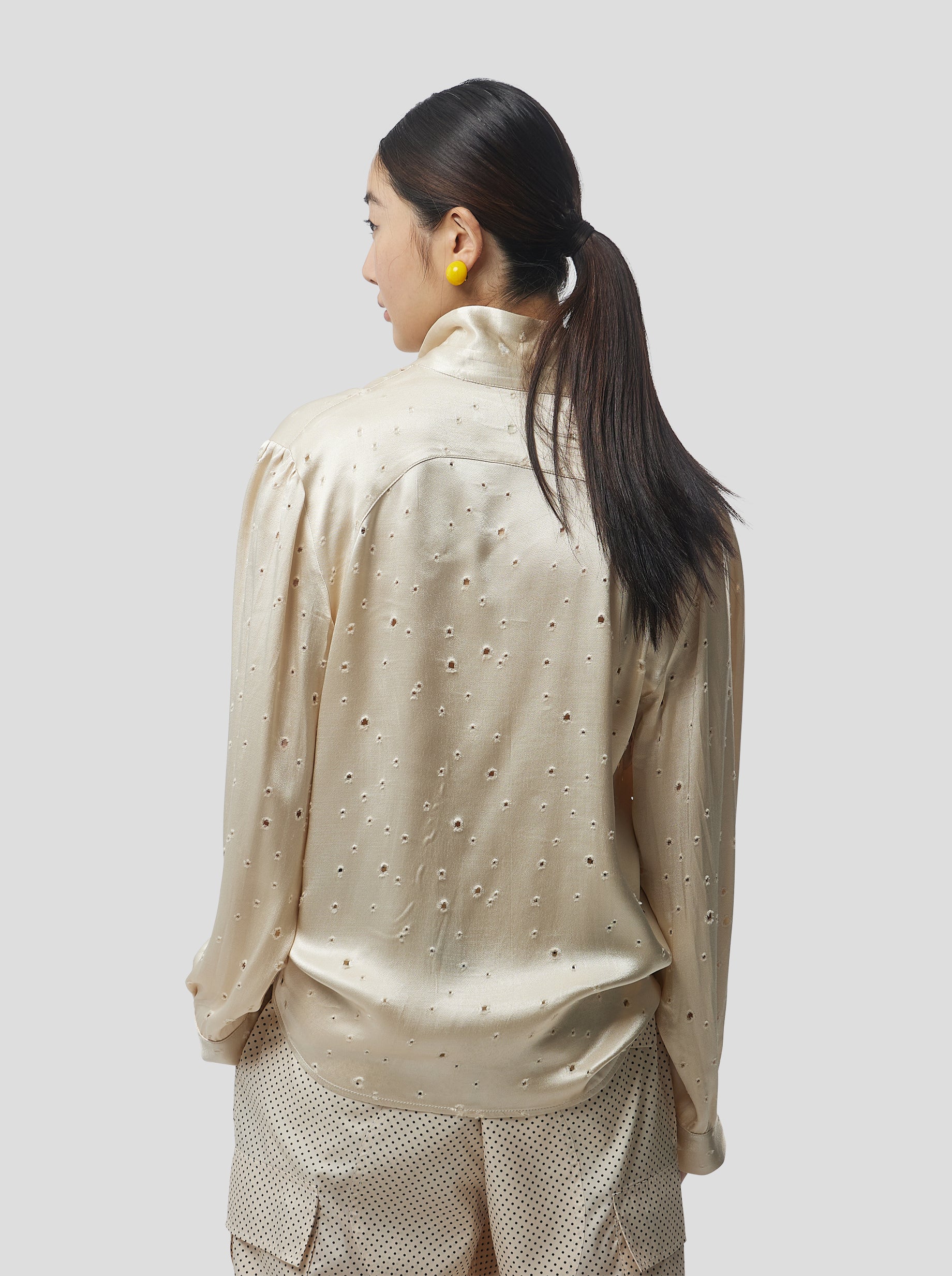 Chemise Tokyo en Voile Lune saboté