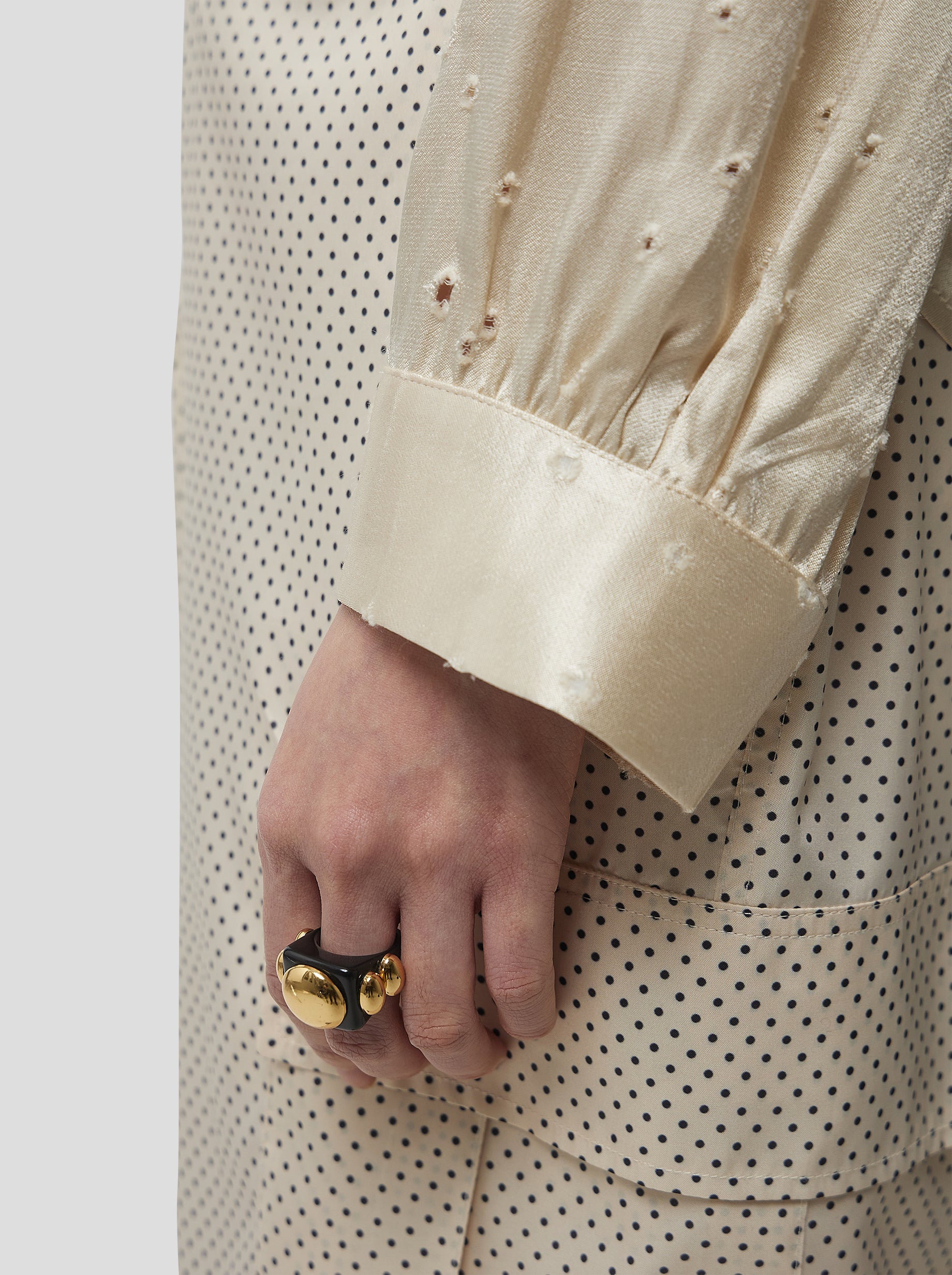 Chemise Tokyo en Voile Lune saboté