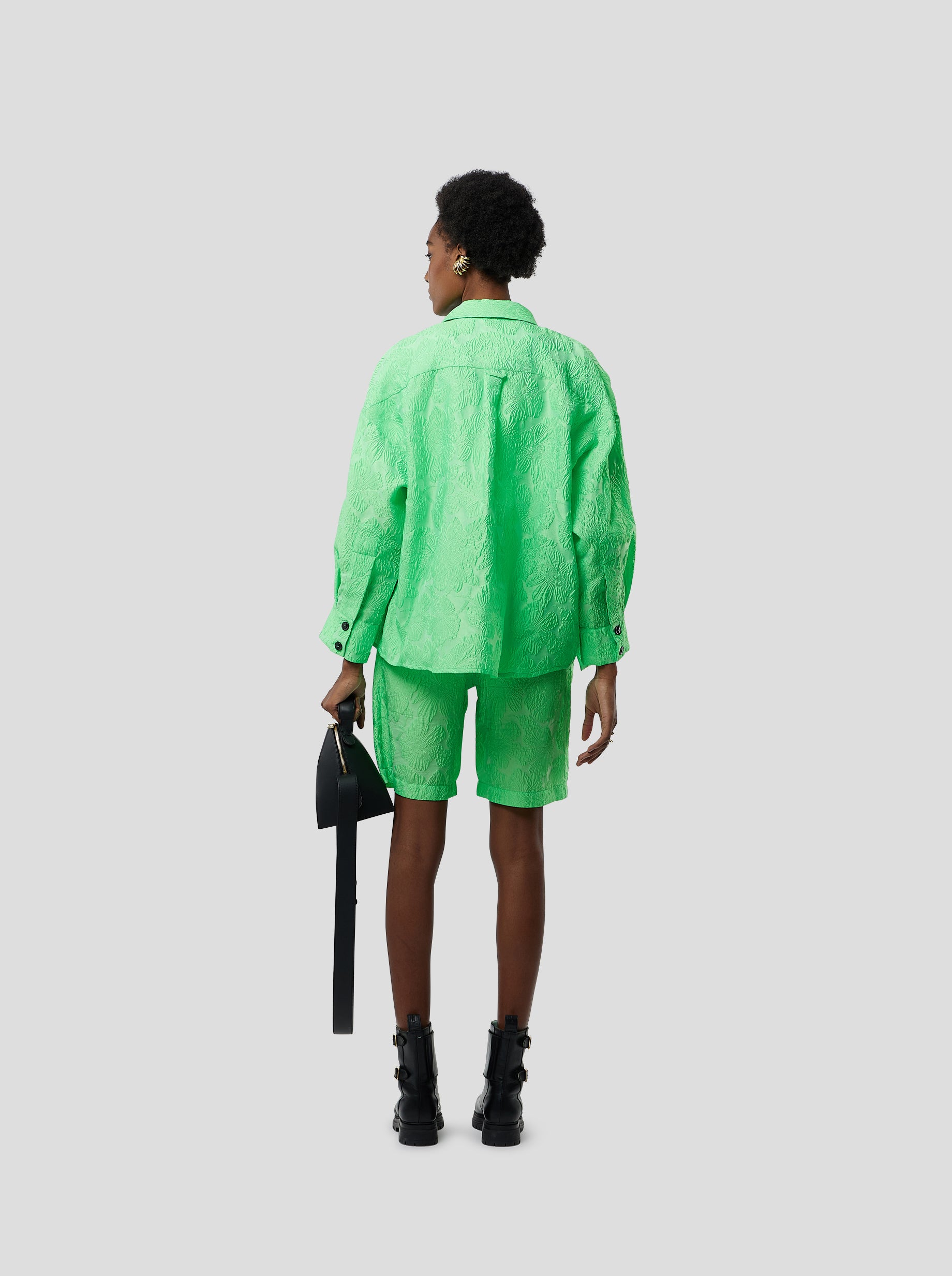 Chemise Astrée en tissu Cactus gaufré