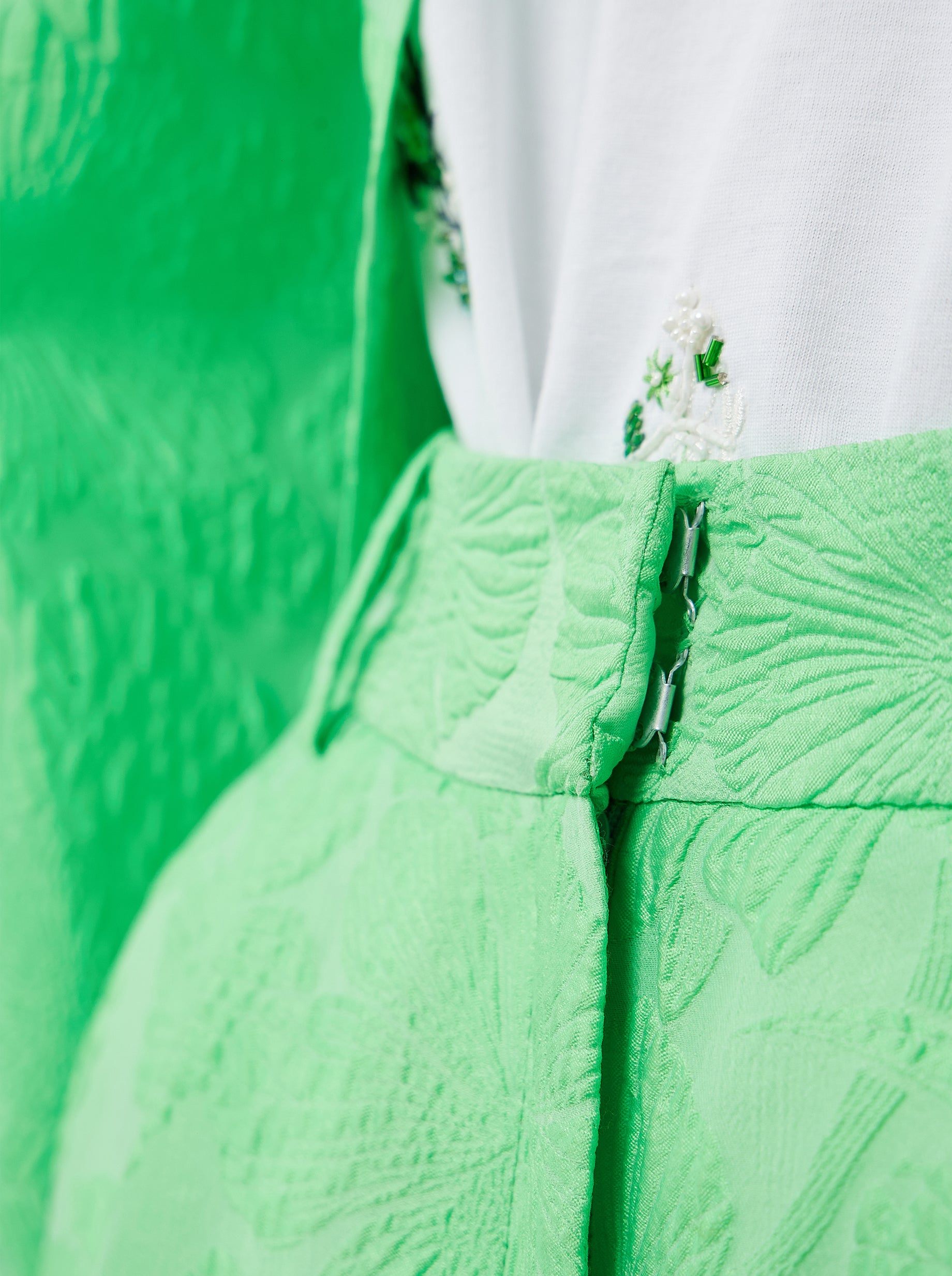 Moor bermuda in embossed Cactus