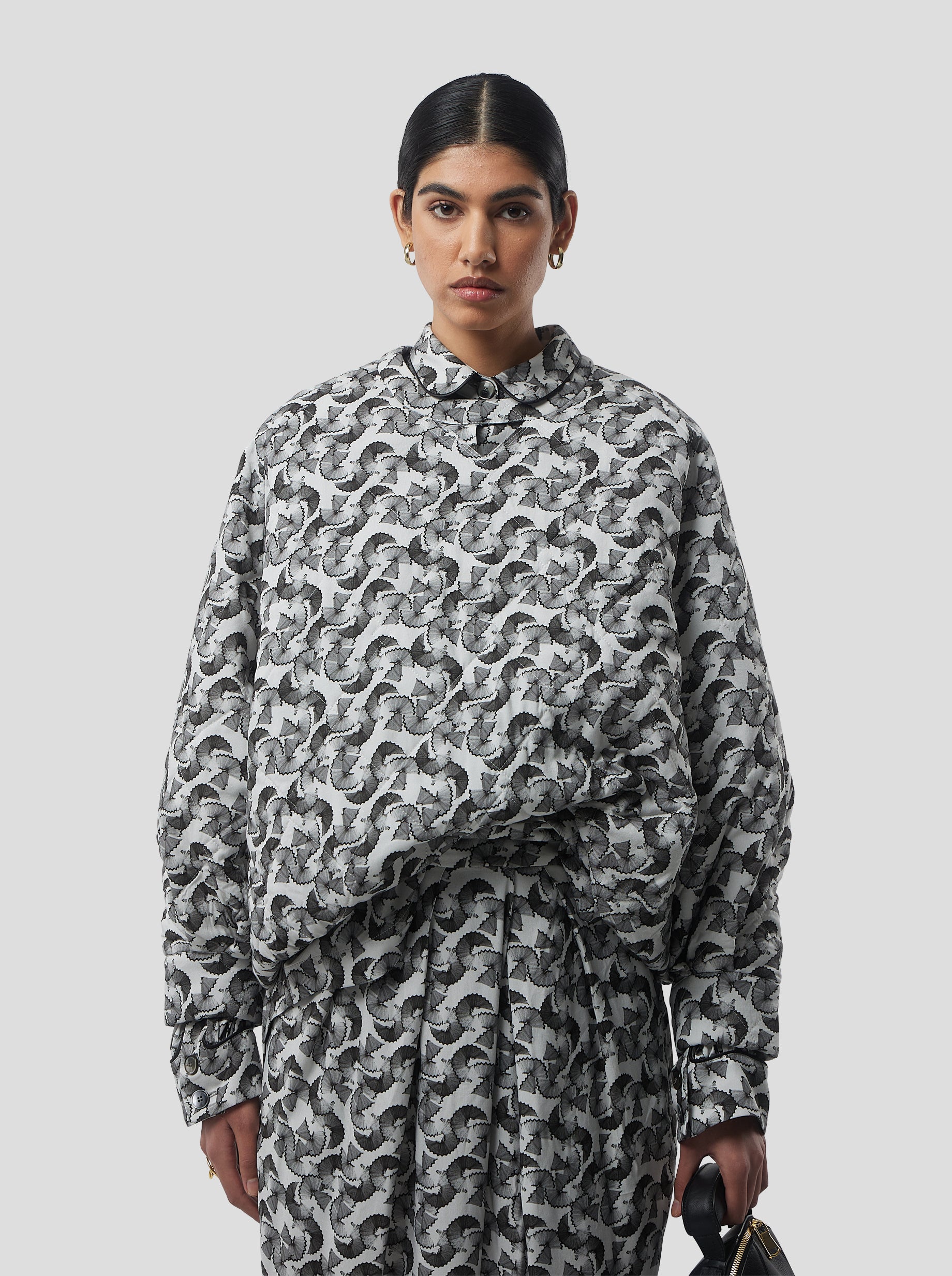 Jumper Brooklyn en Imprimé Copeaux de Plomb