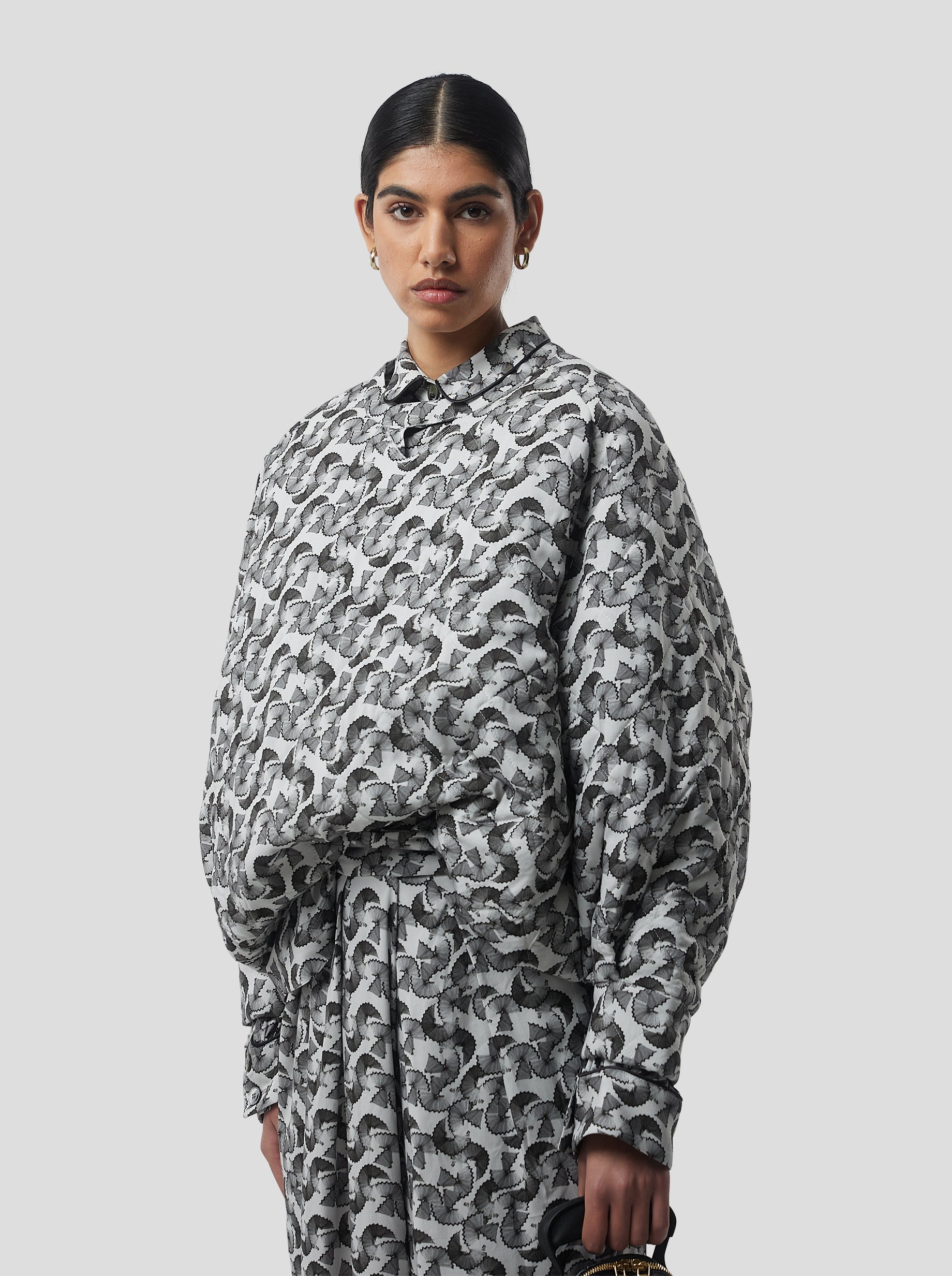 Jumper Brooklyn en Imprimé Copeaux de Plomb