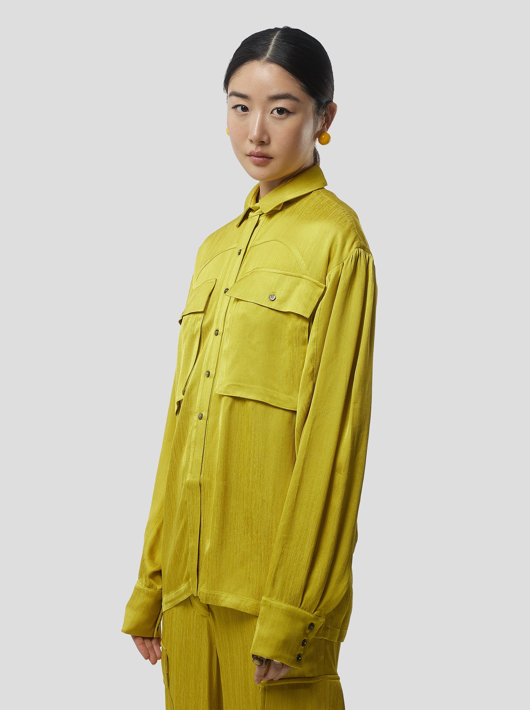 Elwood Shirt in Marsala Souffre