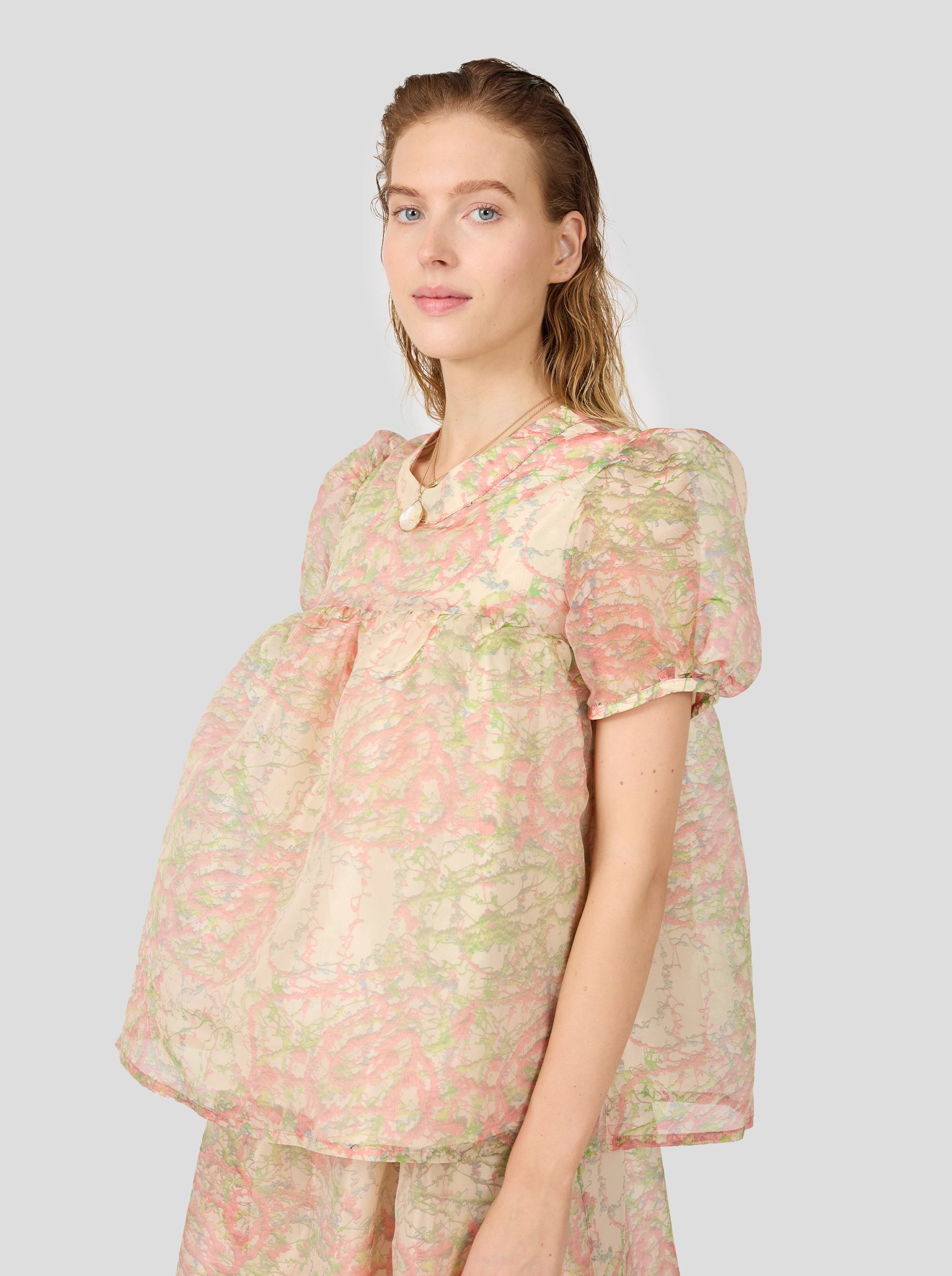 Blouse Gaya en imprimé Spray