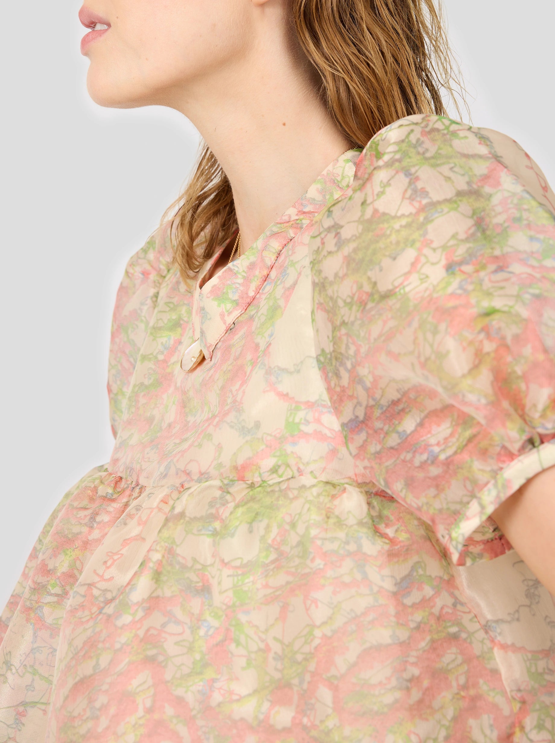 Blouse Gaya en imprimé Spray