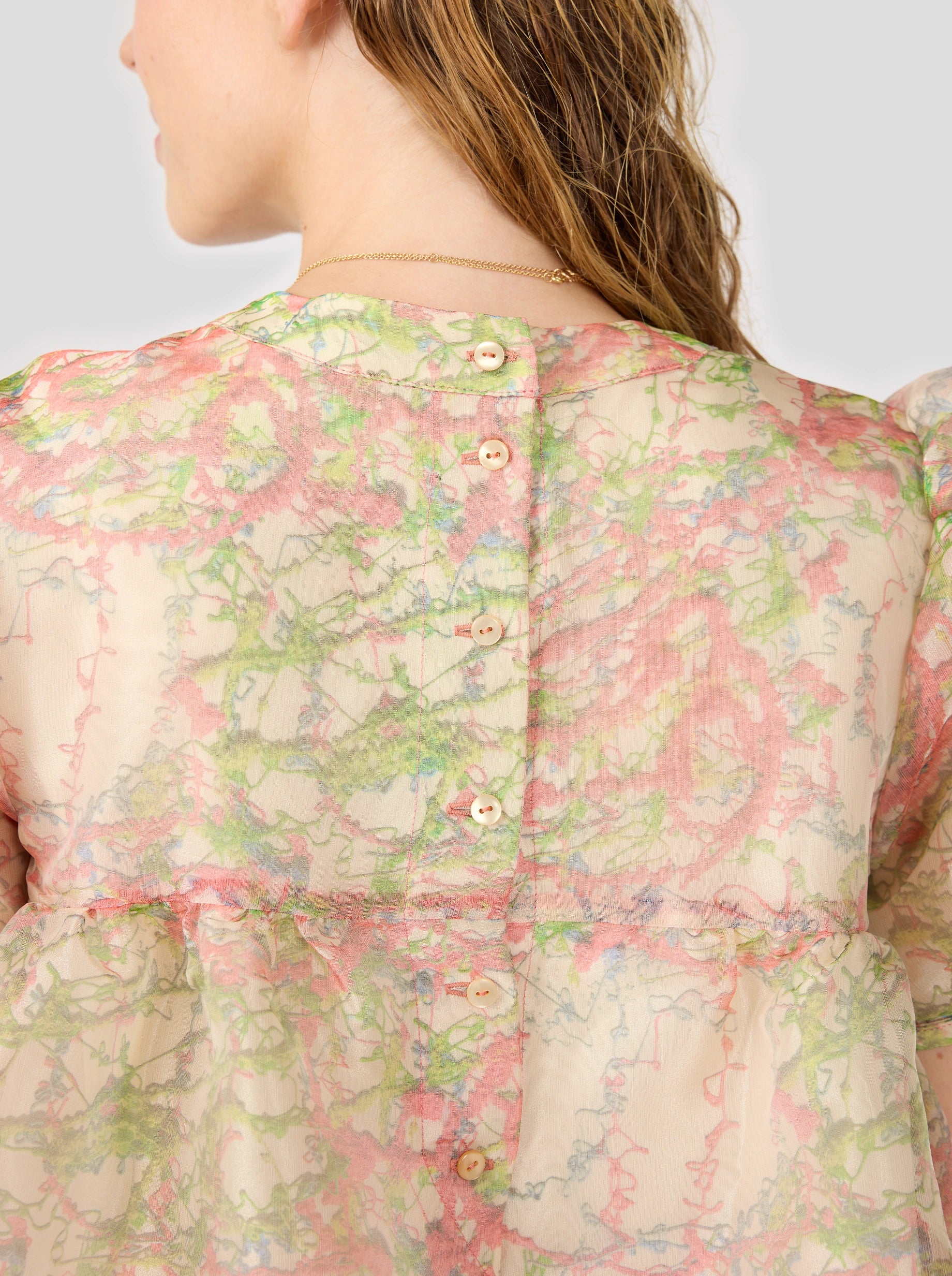 Blouse Gaya en imprimé Spray