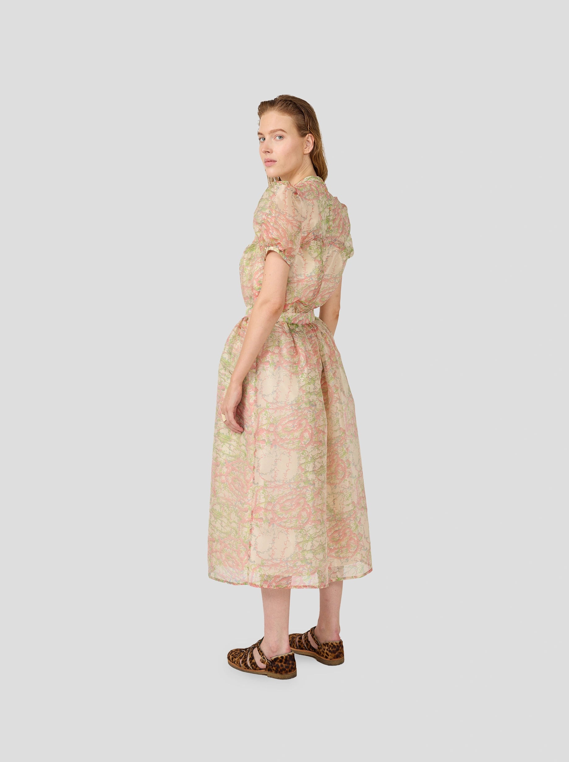 Orso Long Skirt In Spray Print