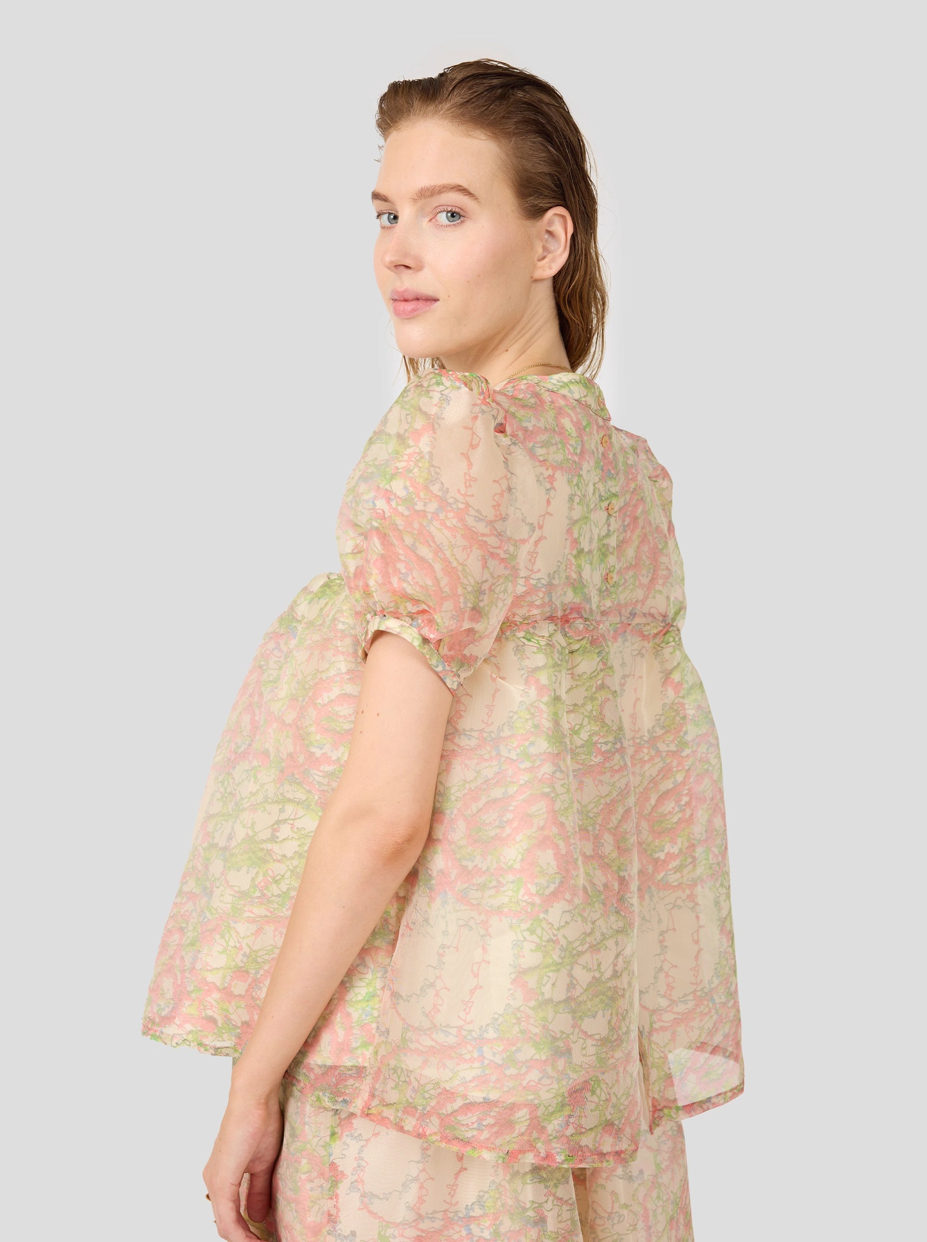 Blouse Gaya en imprimé Spray