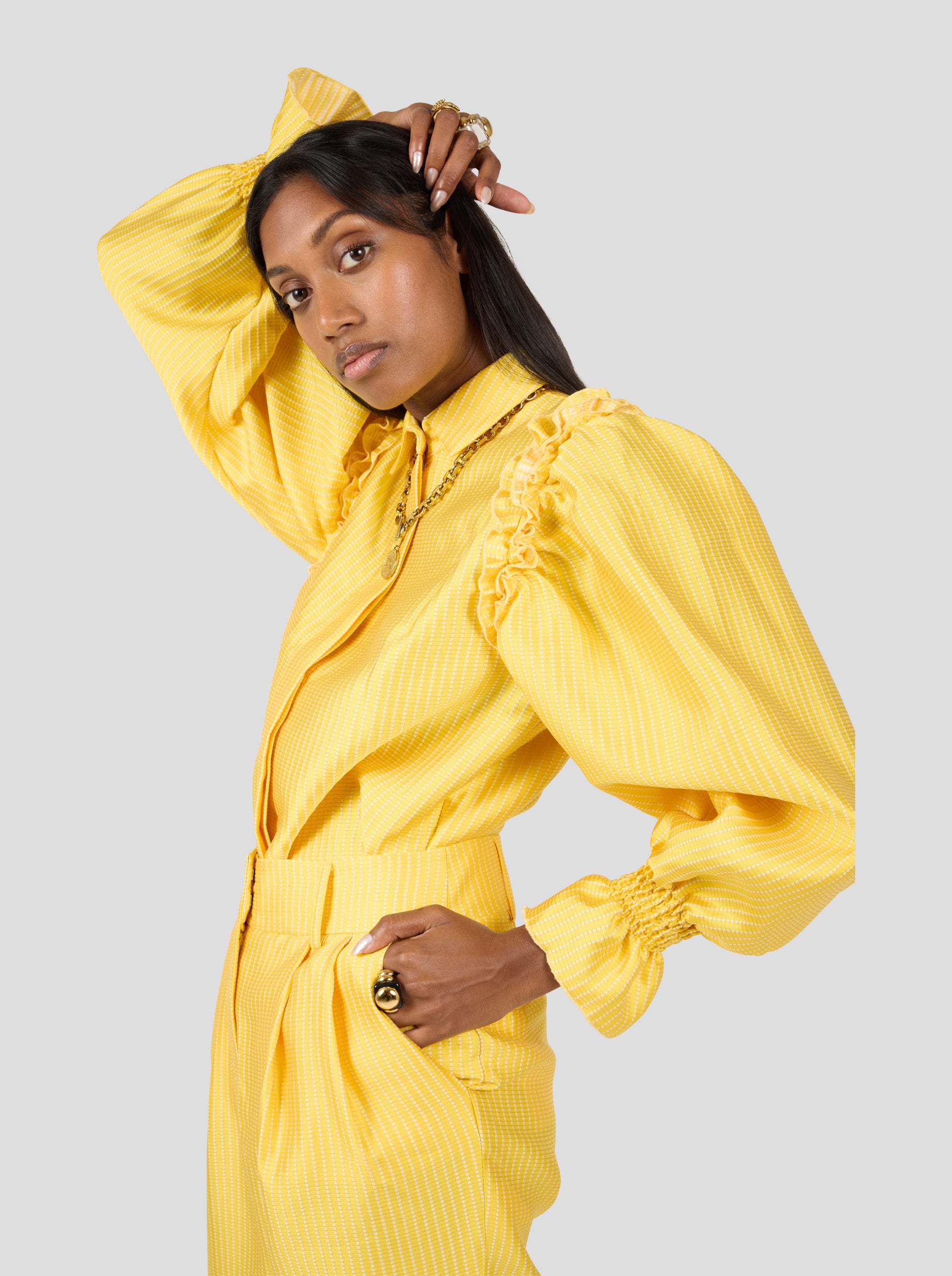 Imogen shirt in Sunflower