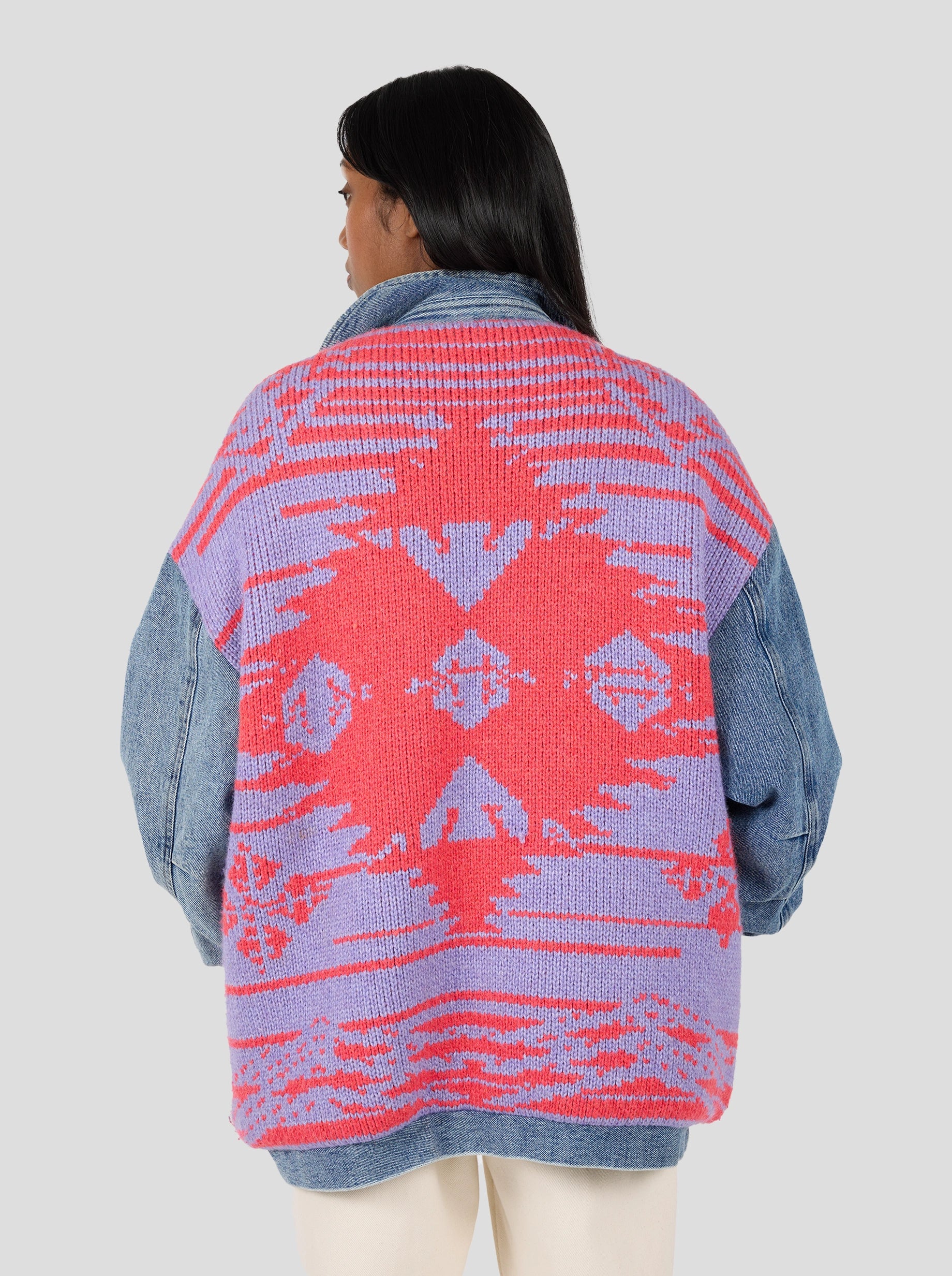 Veste Jonas en maille Bohême