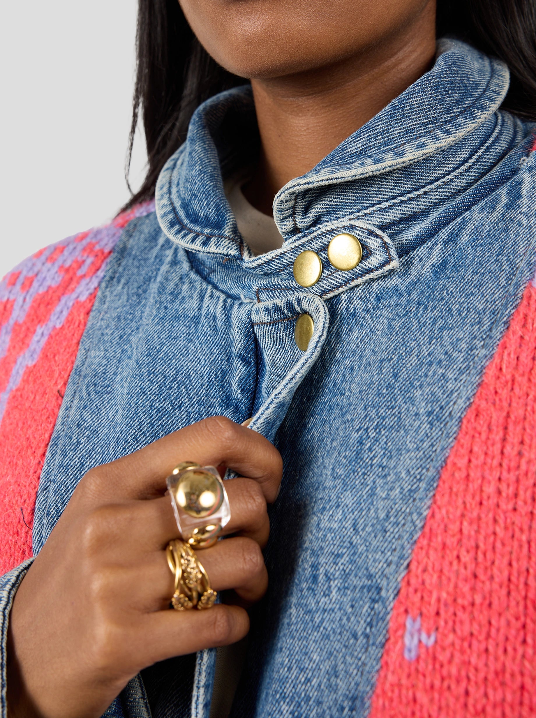 Veste Jonas en maille Bohême