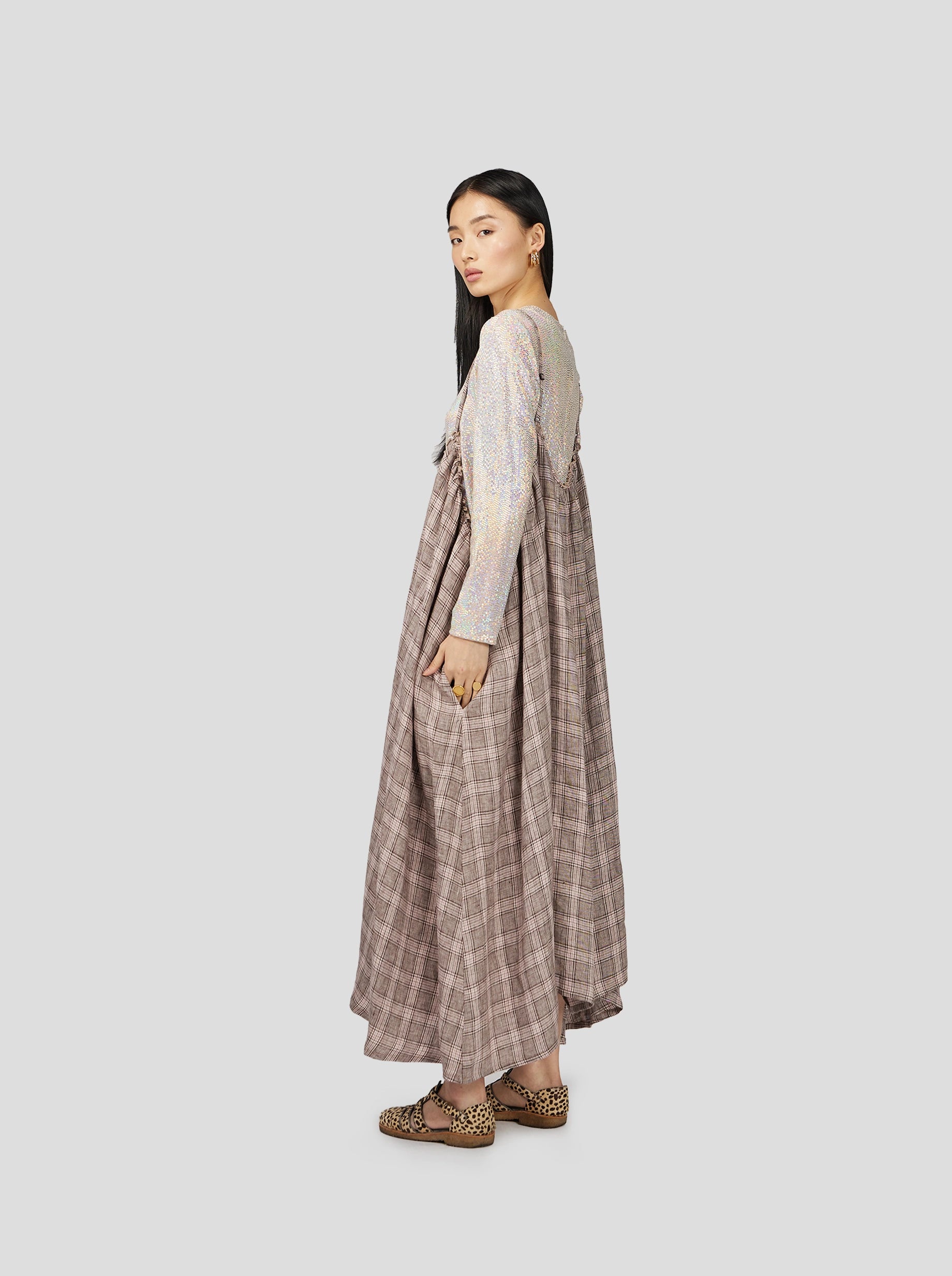 Jupe Louie en Toile de Jute Souple