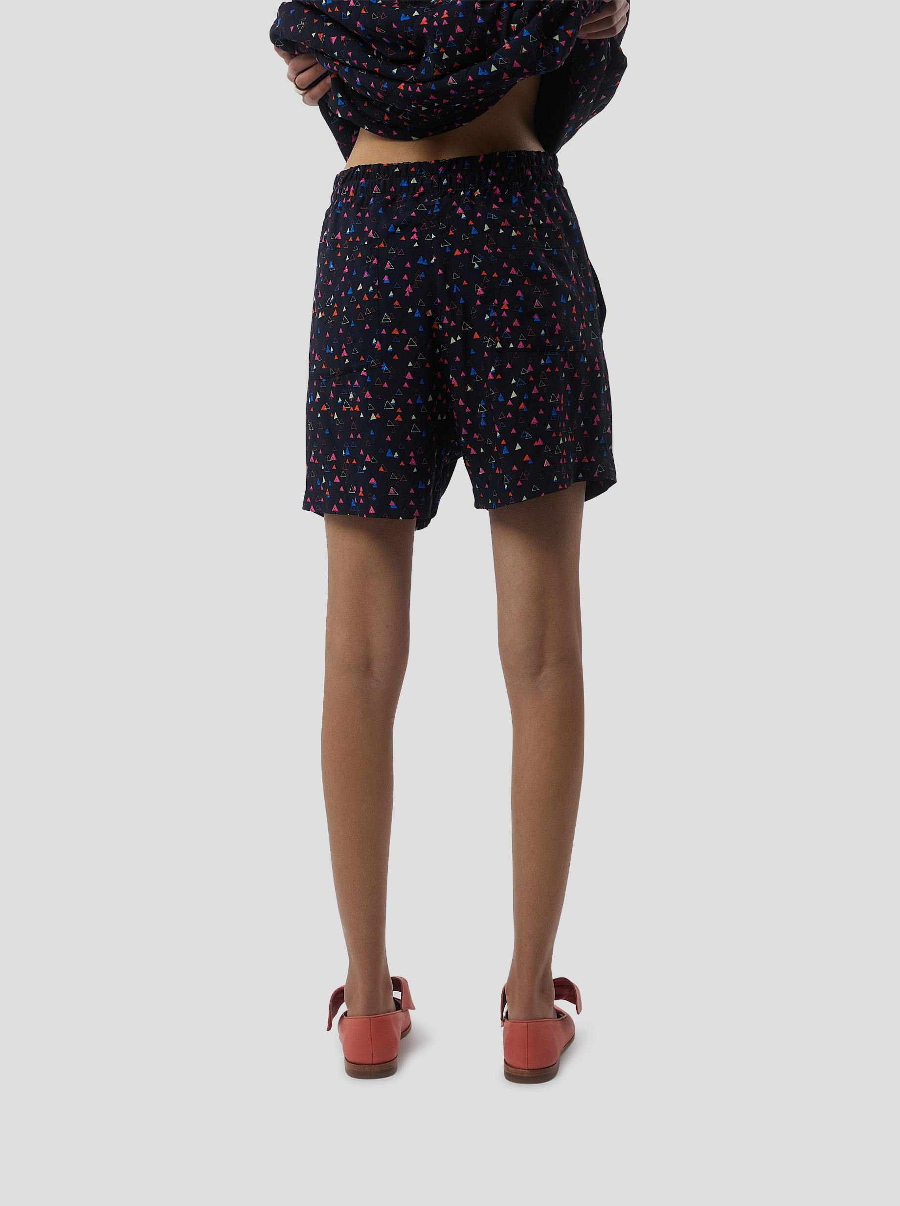 Eilish short in Black Zodiac Print