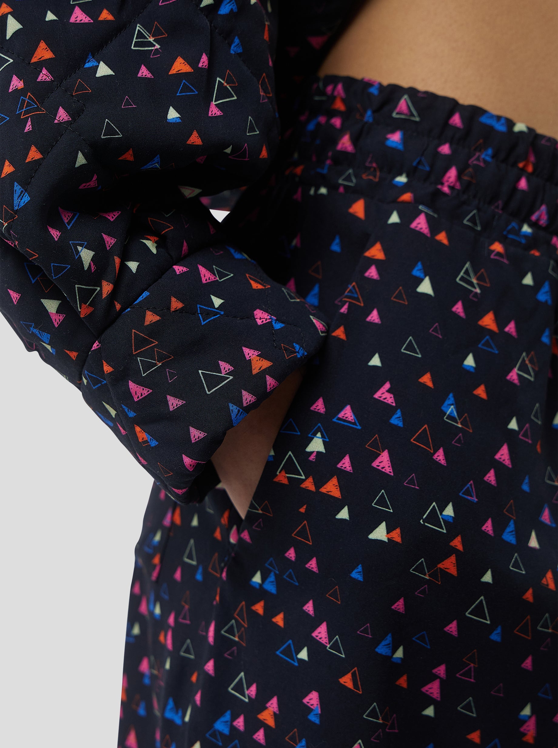 Eilish short in Black Zodiac Print