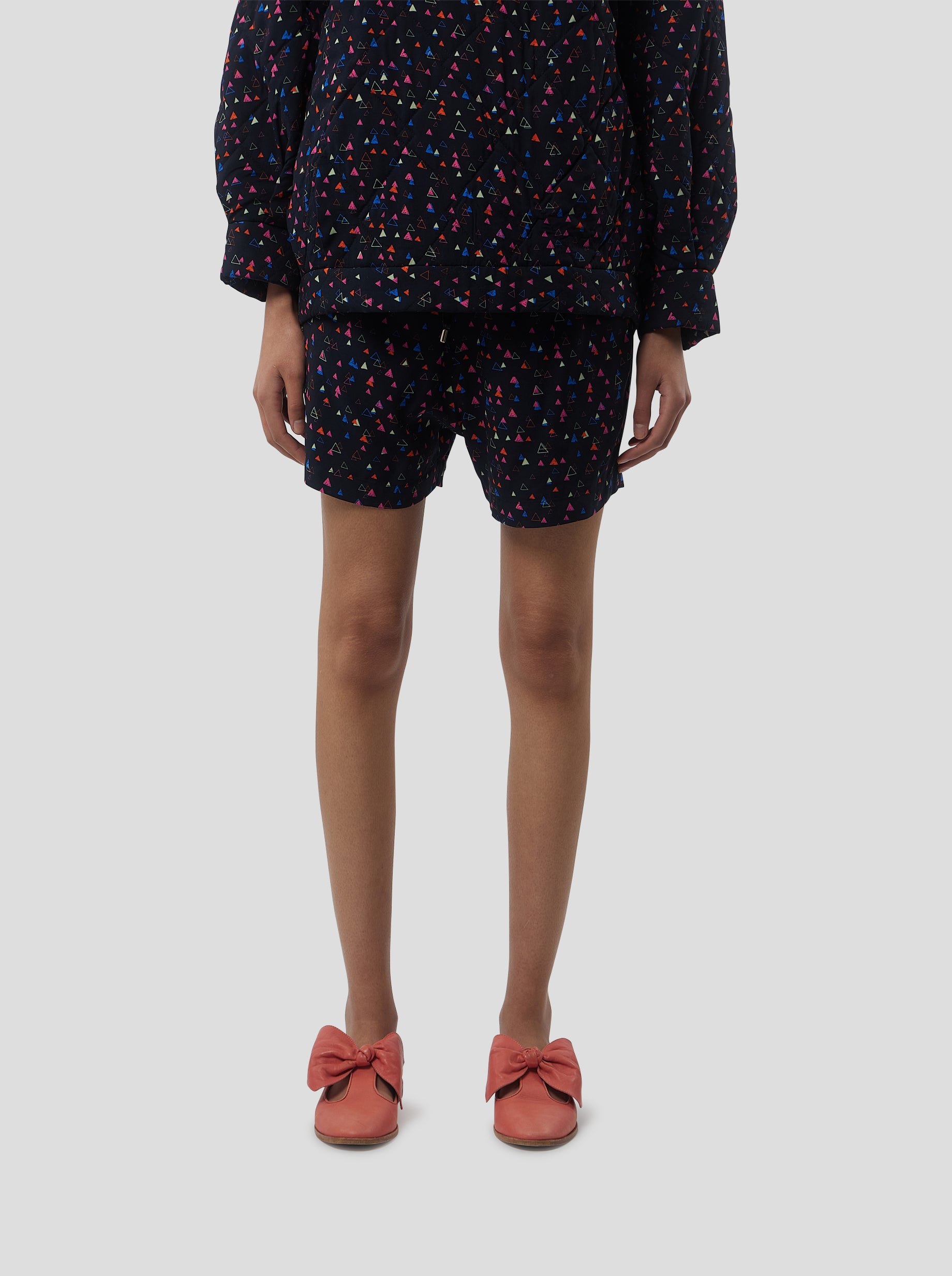 Eilish short in Black Zodiac Print